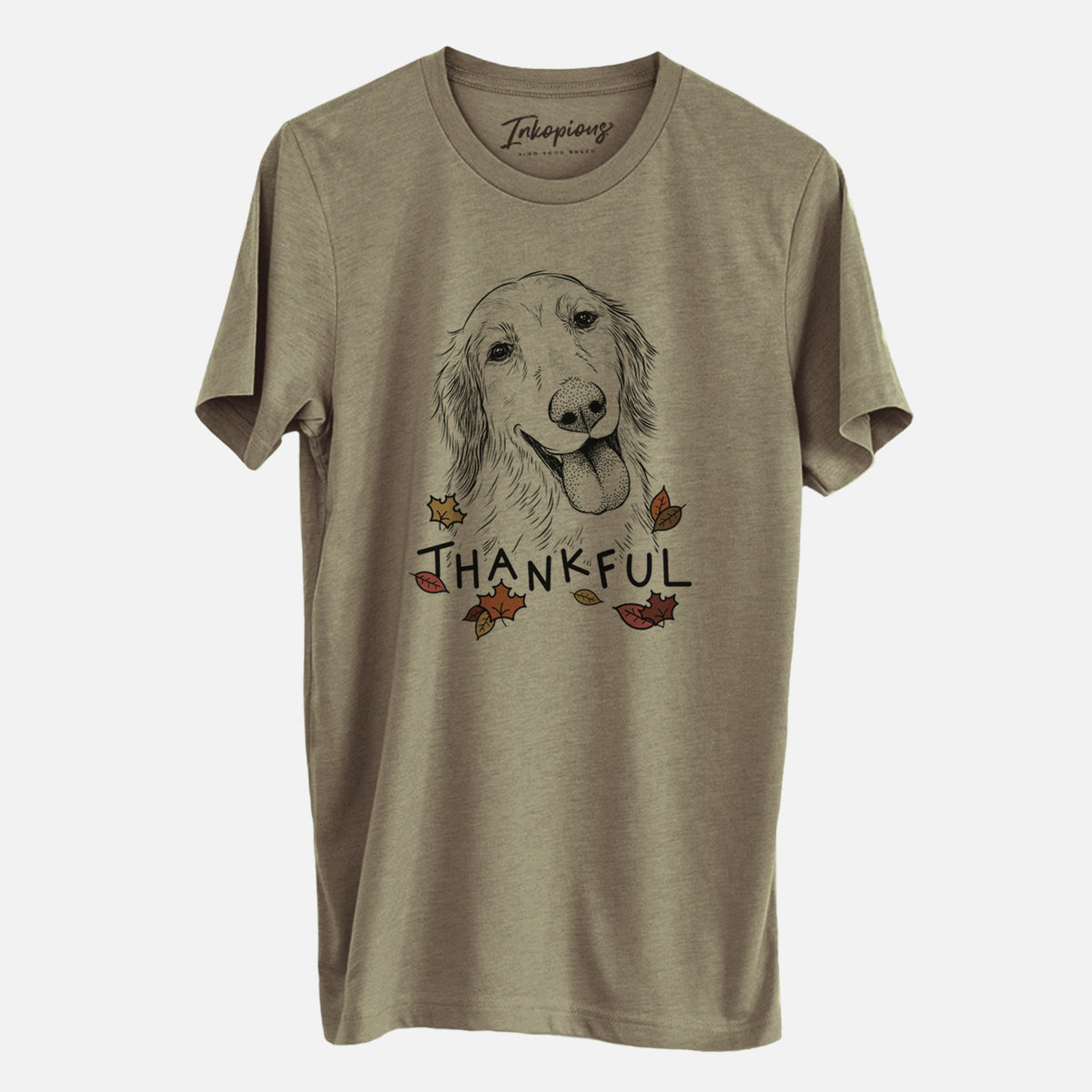Thankful Shelby the Golden Retriever - Unisex Crewneck