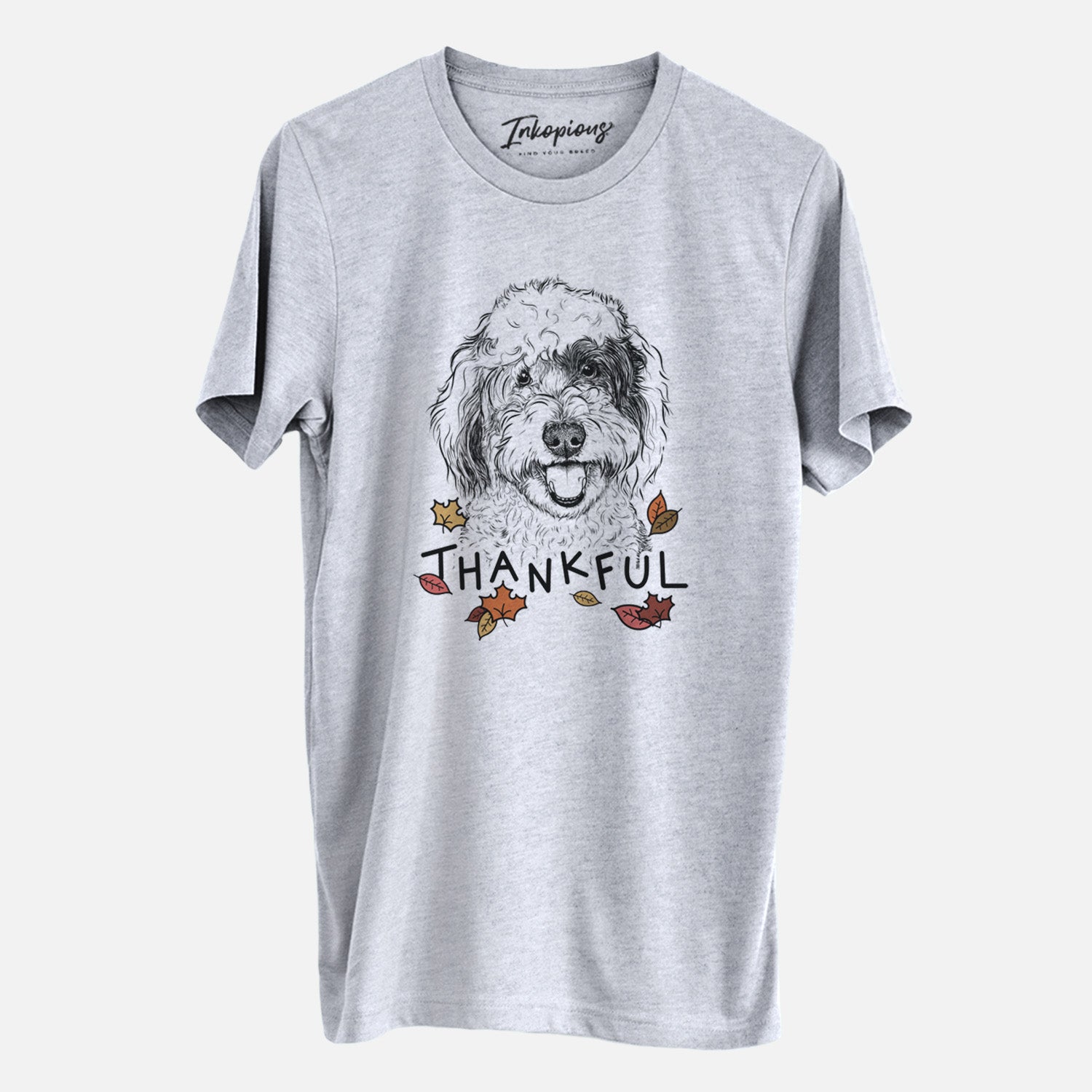 Thankful Sherlock the Sheepadoodle - Unisex Crewneck