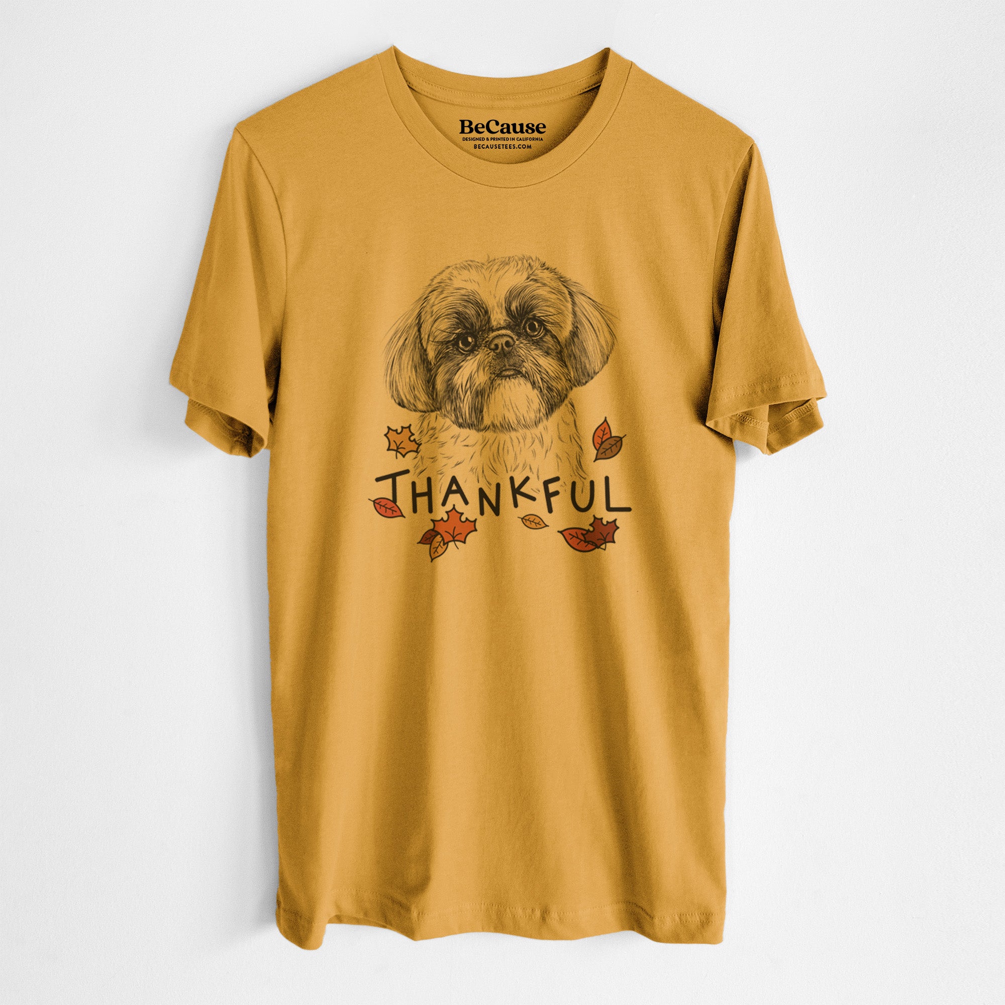 Thankful Simon the Shih Tzu - Unisex Crewneck