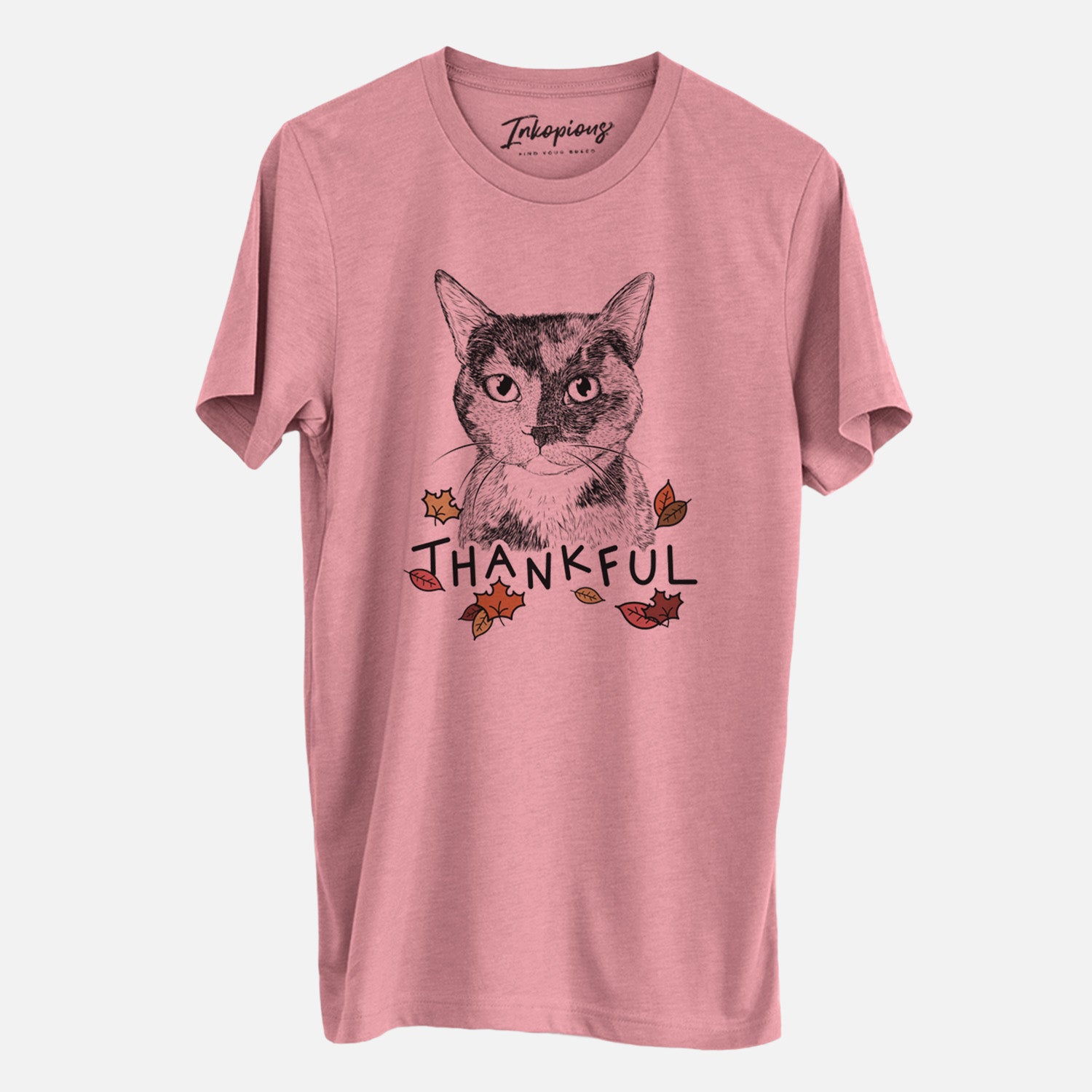Thankful Spooky Kitty the Tortoiseshell Cat - Unisex Crewneck