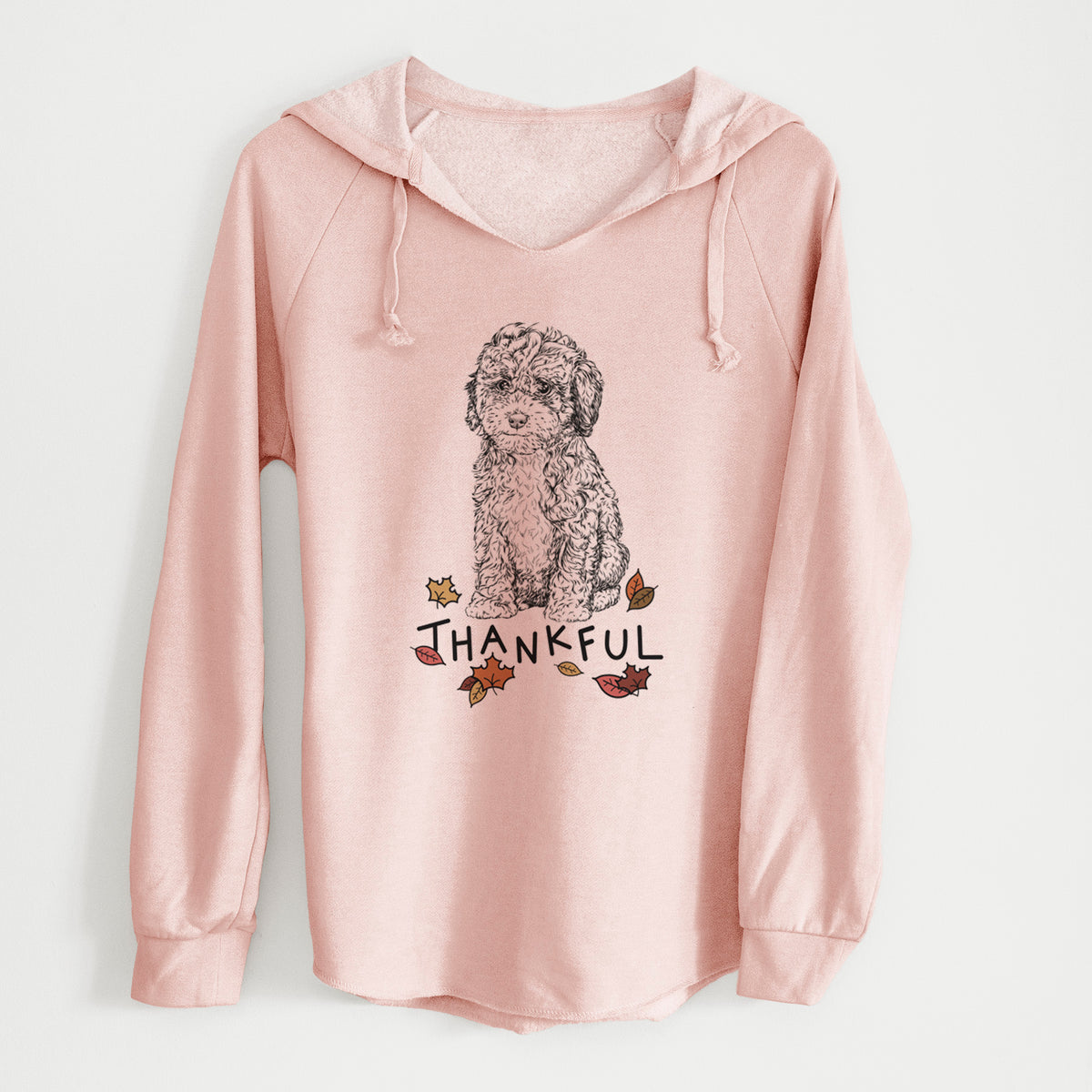 Thankful Sweet Tea the Mini Doodle - Cali Wave Hooded Sweatshirt