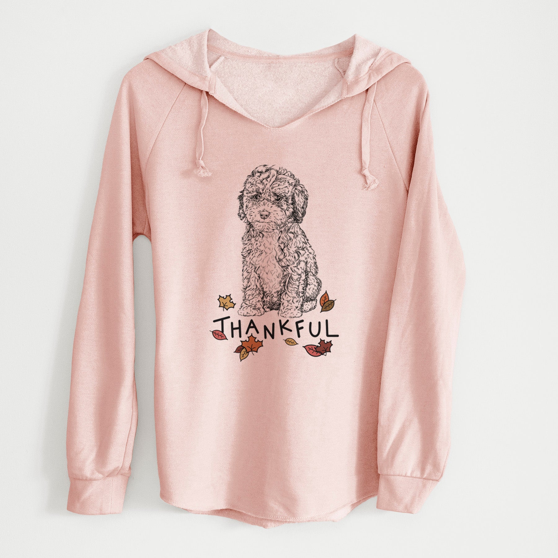 Thankful Sweet Tea the Mini Doodle - Cali Wave Hooded Sweatshirt