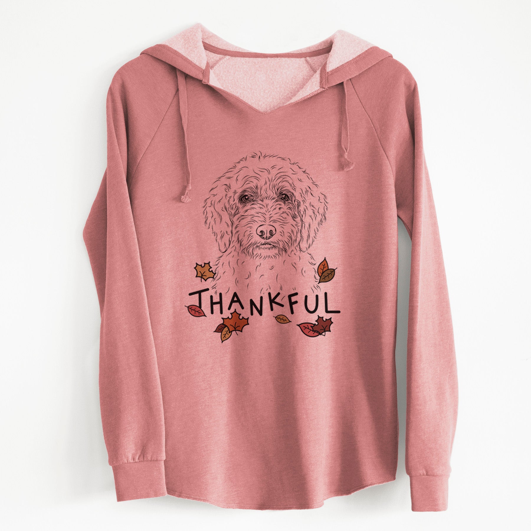 Thankful Teddy the Labradoodle - Cali Wave Hooded Sweatshirt