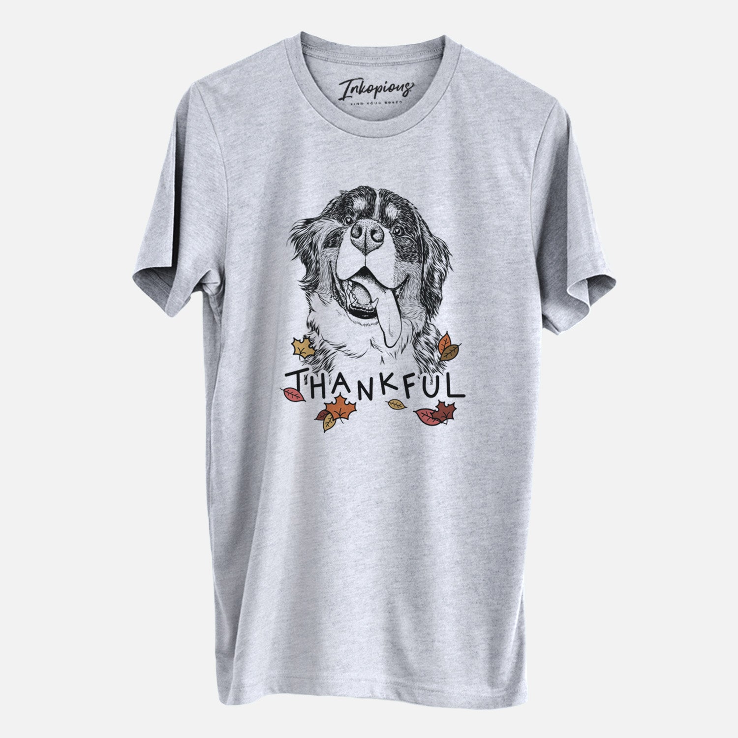 Thankful Theo the Bernese Mountain Dog - Unisex Crewneck