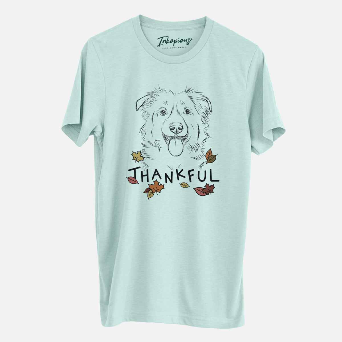 Thankful Tucker the Collie Shepherd - Unisex Crewneck
