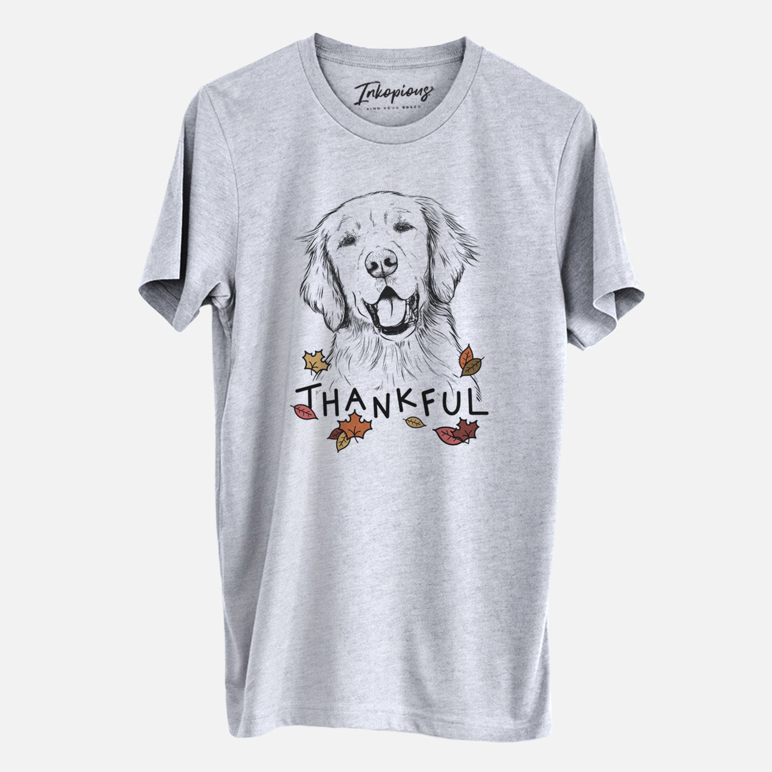 Thankful Wallace the Golden Retriever - Unisex Crewneck
