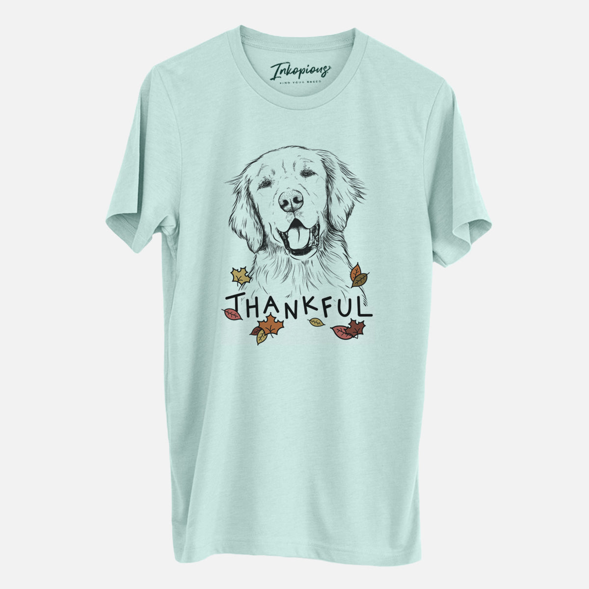 Thankful Wallace the Golden Retriever - Unisex Crewneck