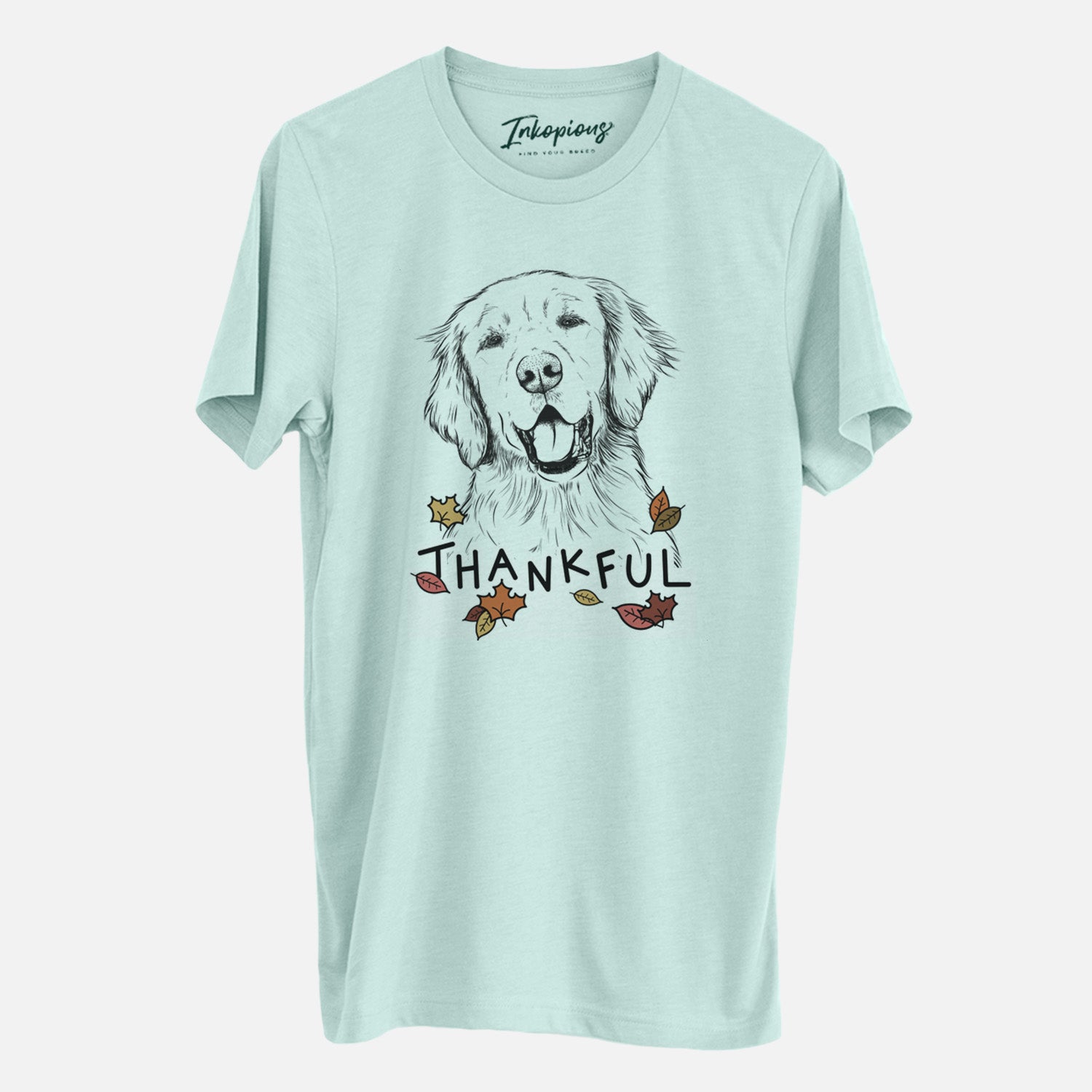 Thankful Wallace the Golden Retriever - Unisex Crewneck
