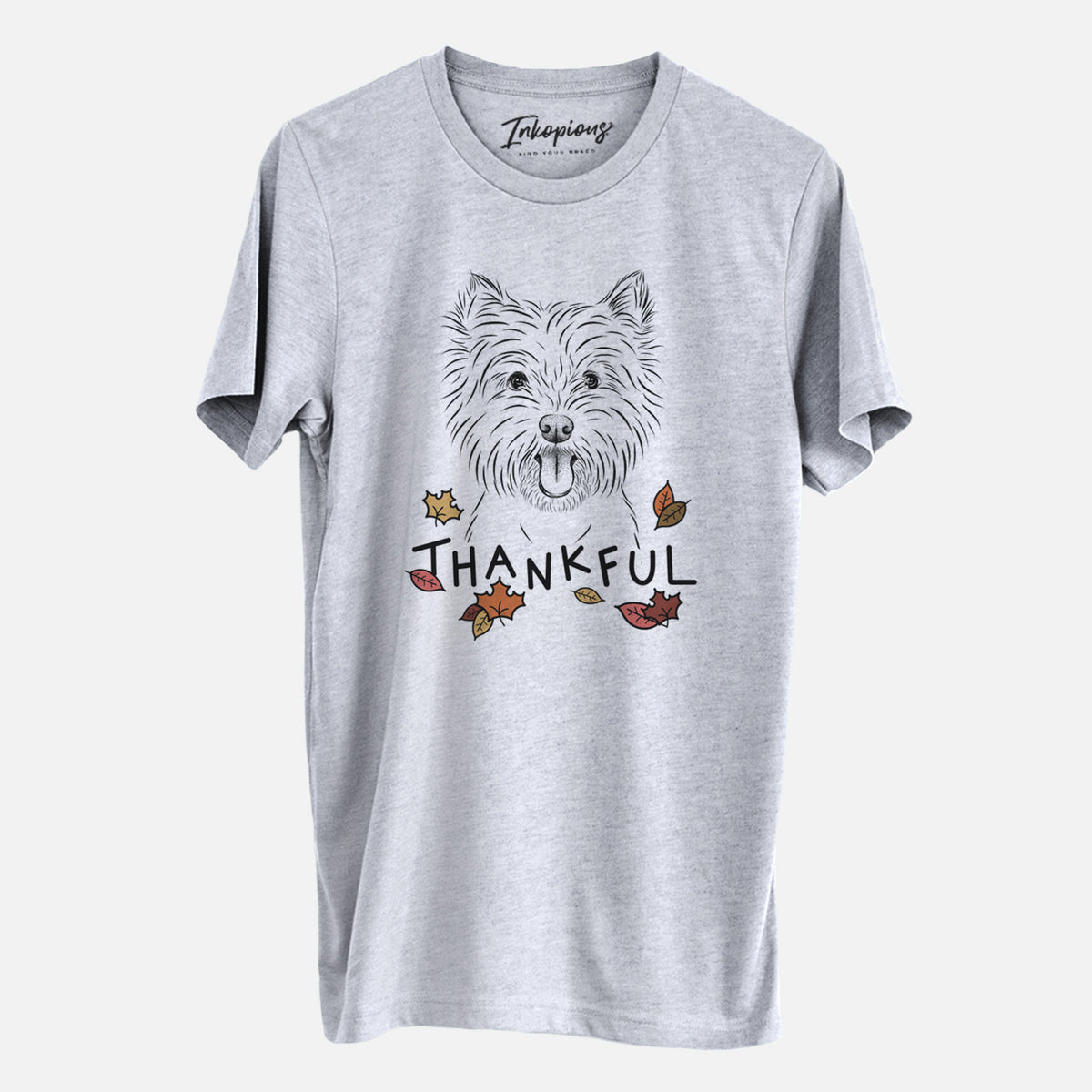 Thankful Welma the West Highland Terrier - Unisex Crewneck