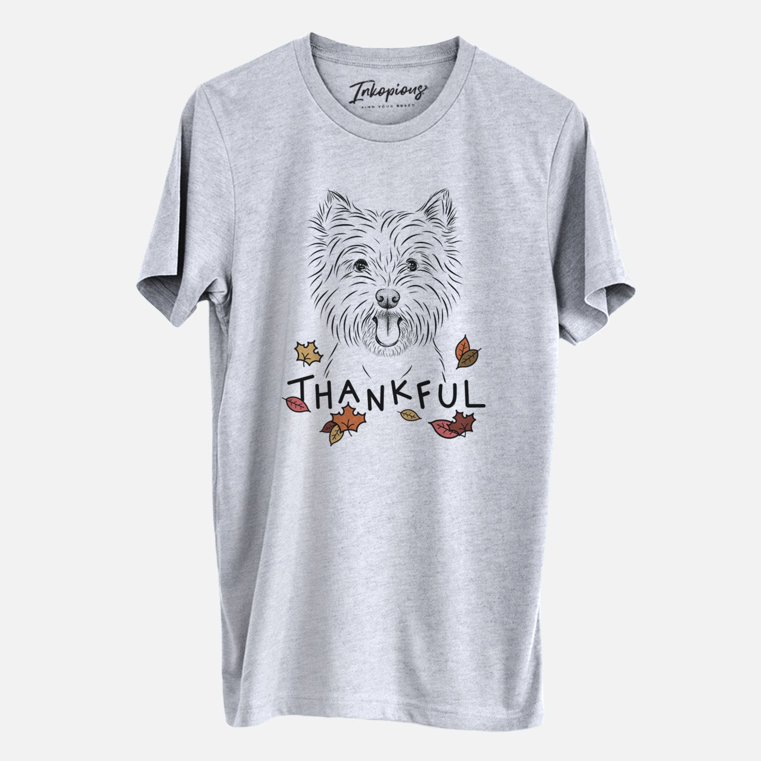 Thankful Welma the West Highland Terrier - Unisex Crewneck