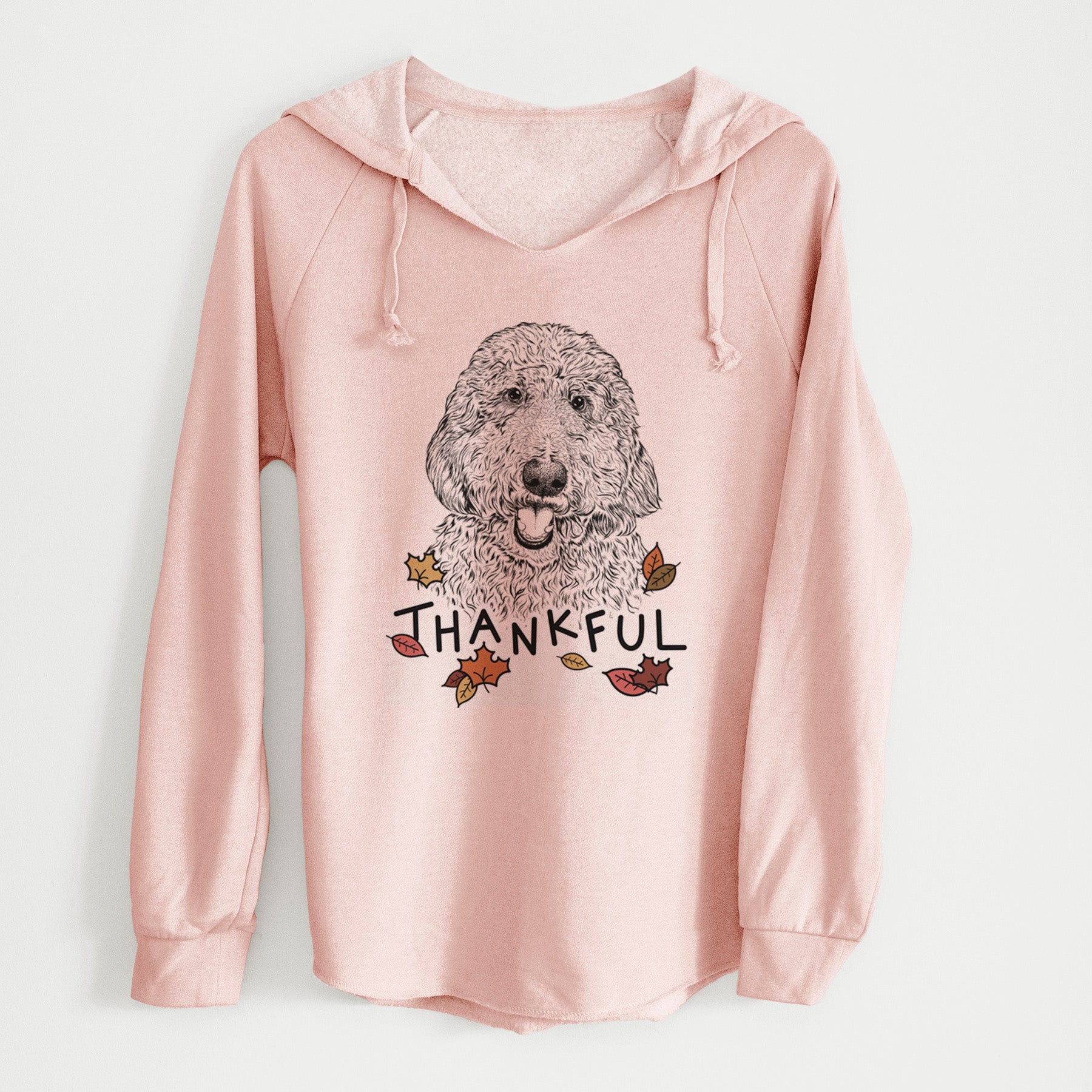 Thankful Whisper the Goldendoodle - Cali Wave Hooded Sweatshirt