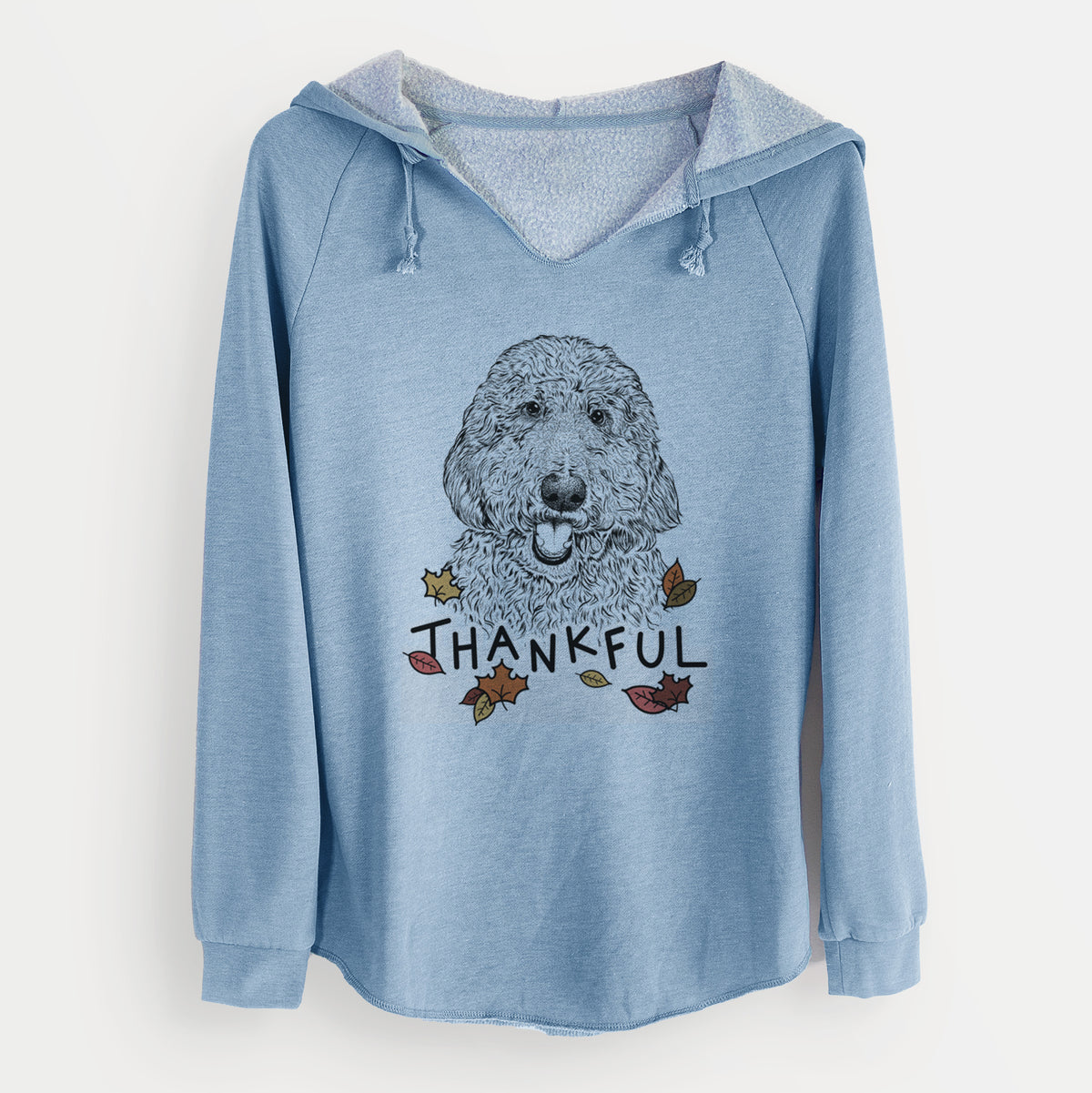Thankful Whisper the Goldendoodle - Cali Wave Hooded Sweatshirt