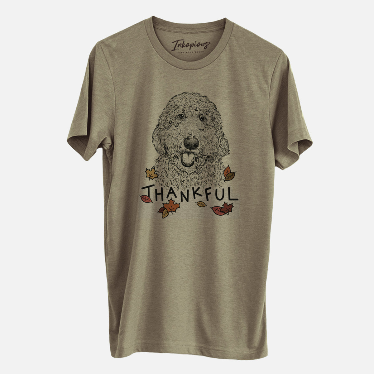 Thankful Whisper the Goldendoodle - Unisex Crewneck
