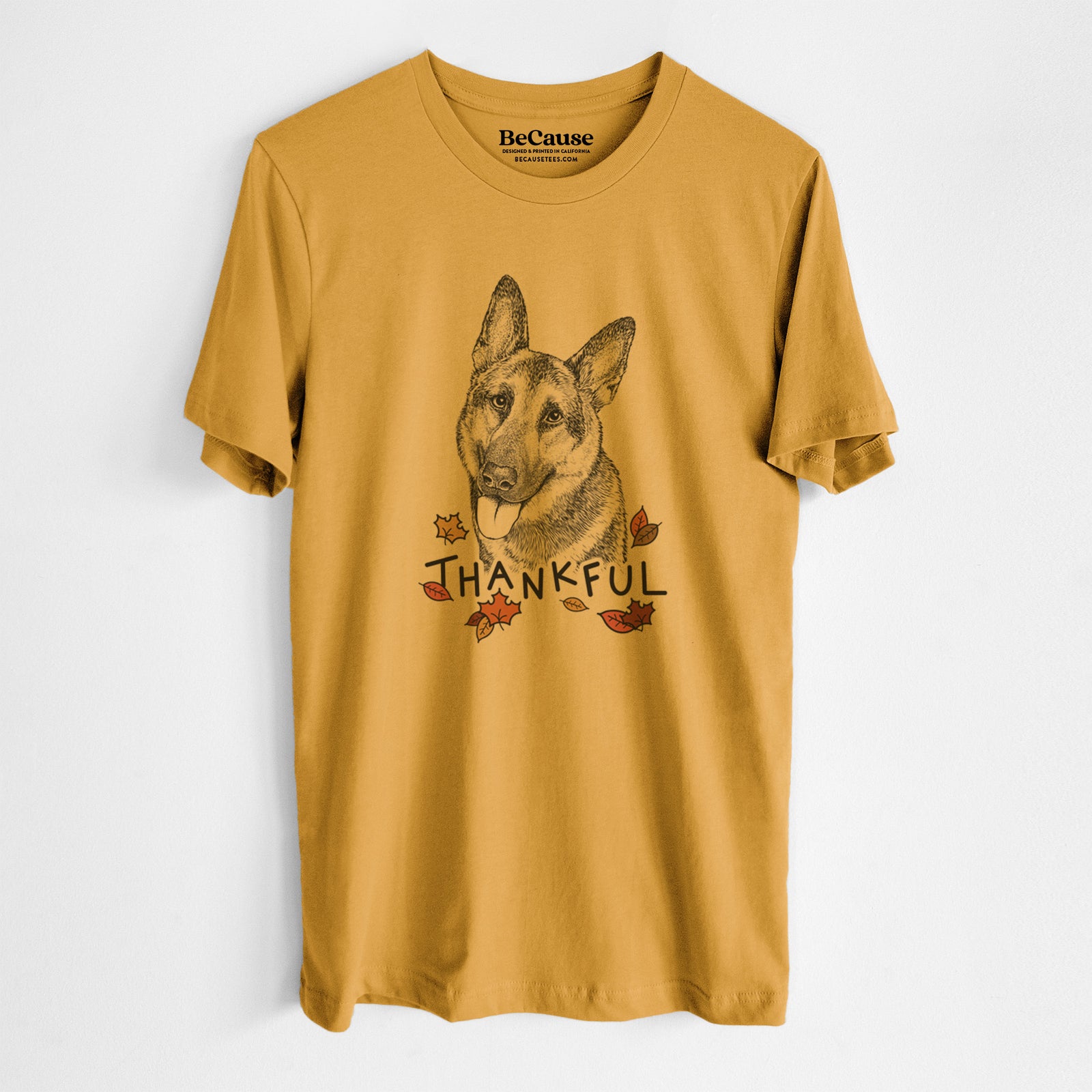 Thankful Whitaker the German Shepherd - Unisex Crewneck