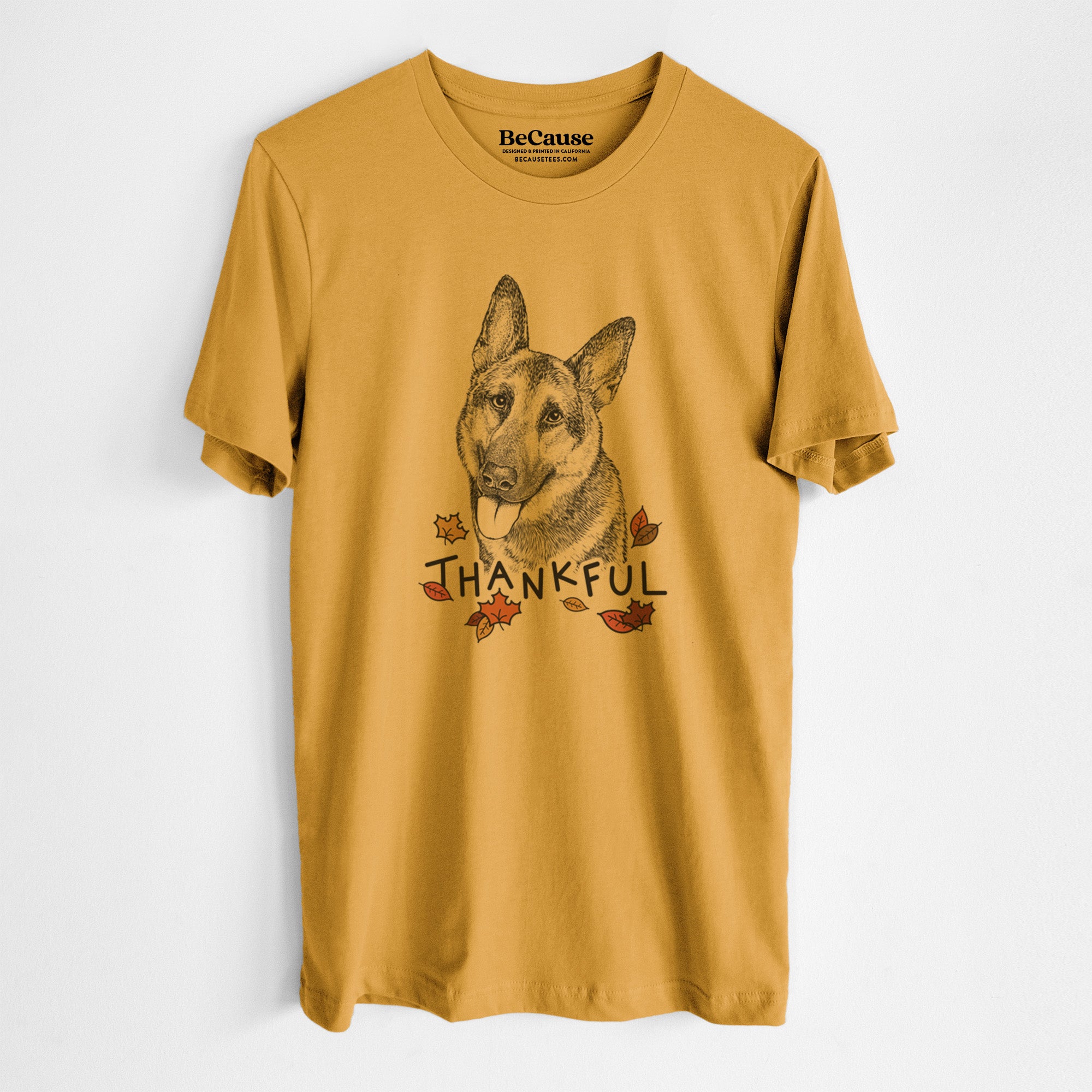 Thankful Whitaker the German Shepherd - Unisex Crewneck