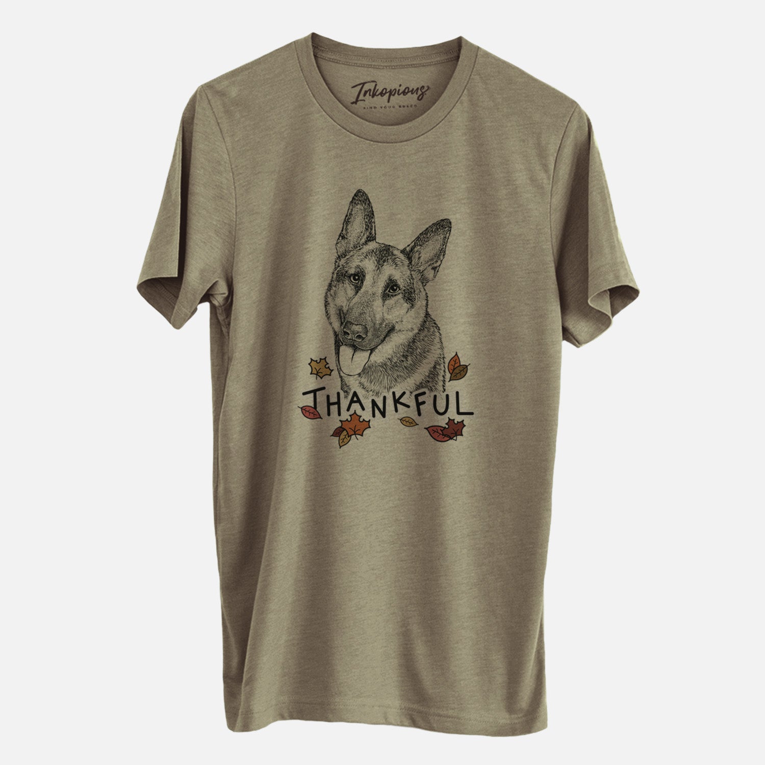 Thankful Whitaker the German Shepherd - Unisex Crewneck