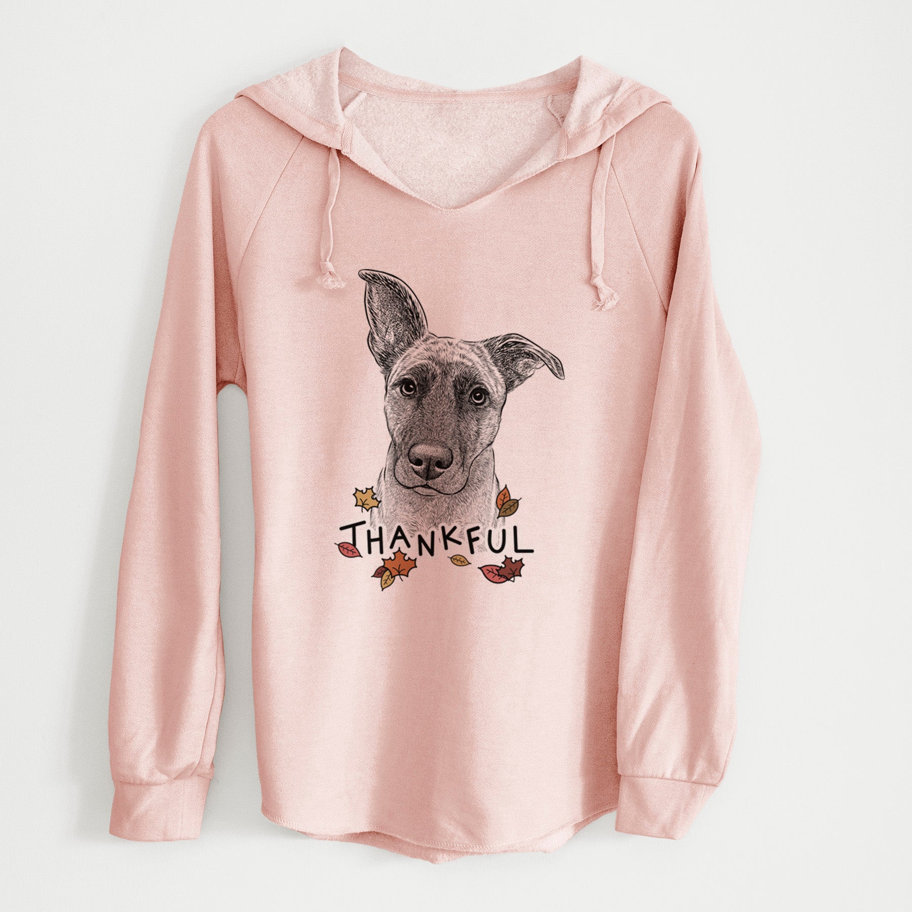 Thankful Zoey the Mixed Breed - Cali Wave Hooded Sweatshirt