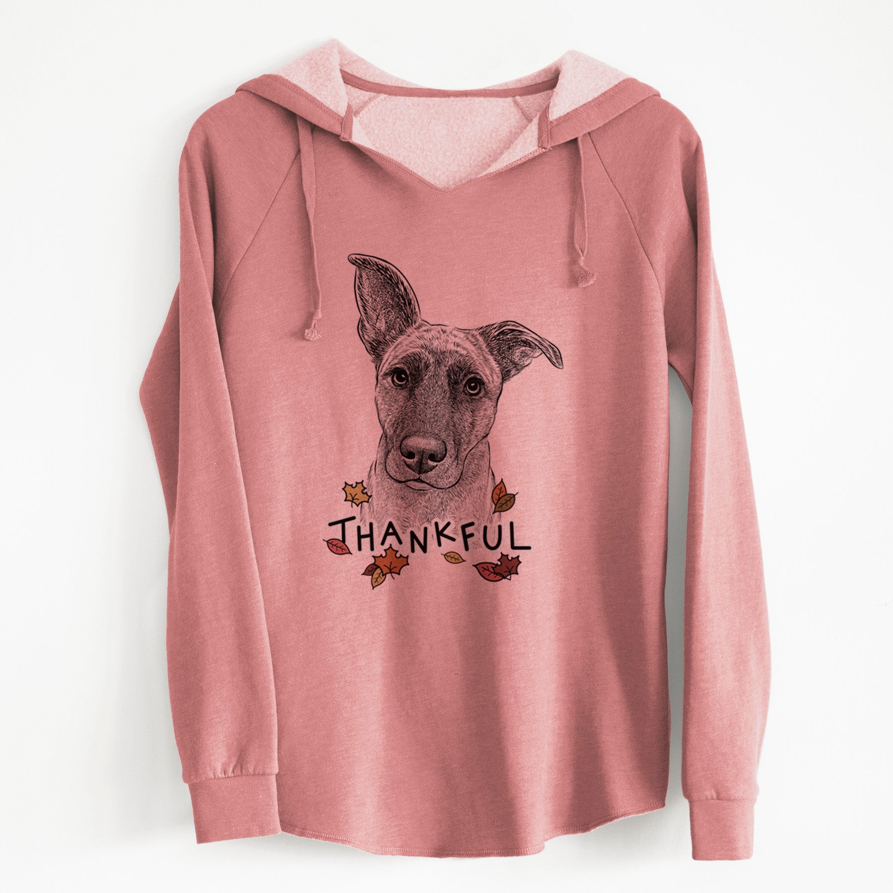 Thankful Zoey the Mixed Breed - Cali Wave Hooded Sweatshirt