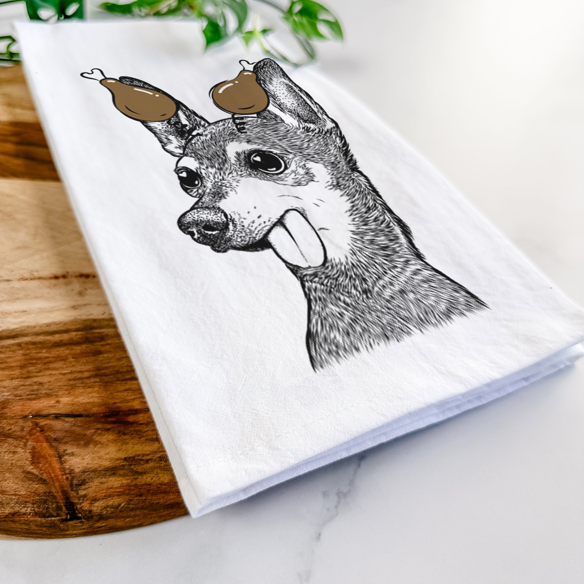 Aaron the Chihuahua Tea Towel