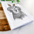 Daisy the Hound Mix Tea Towel