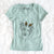 Thanksgiving HoneyBee the Miniature Australian Shepherd - Women's Perfect V-neck Shirt