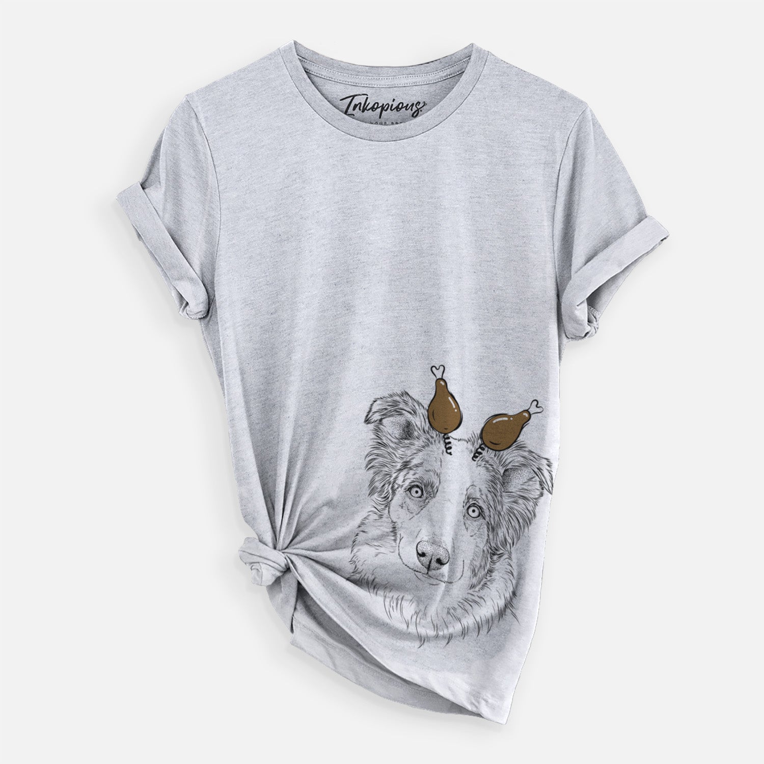Thanksgiving HoneyBee the Miniature Australian Shepherd - Unisex Crewneck