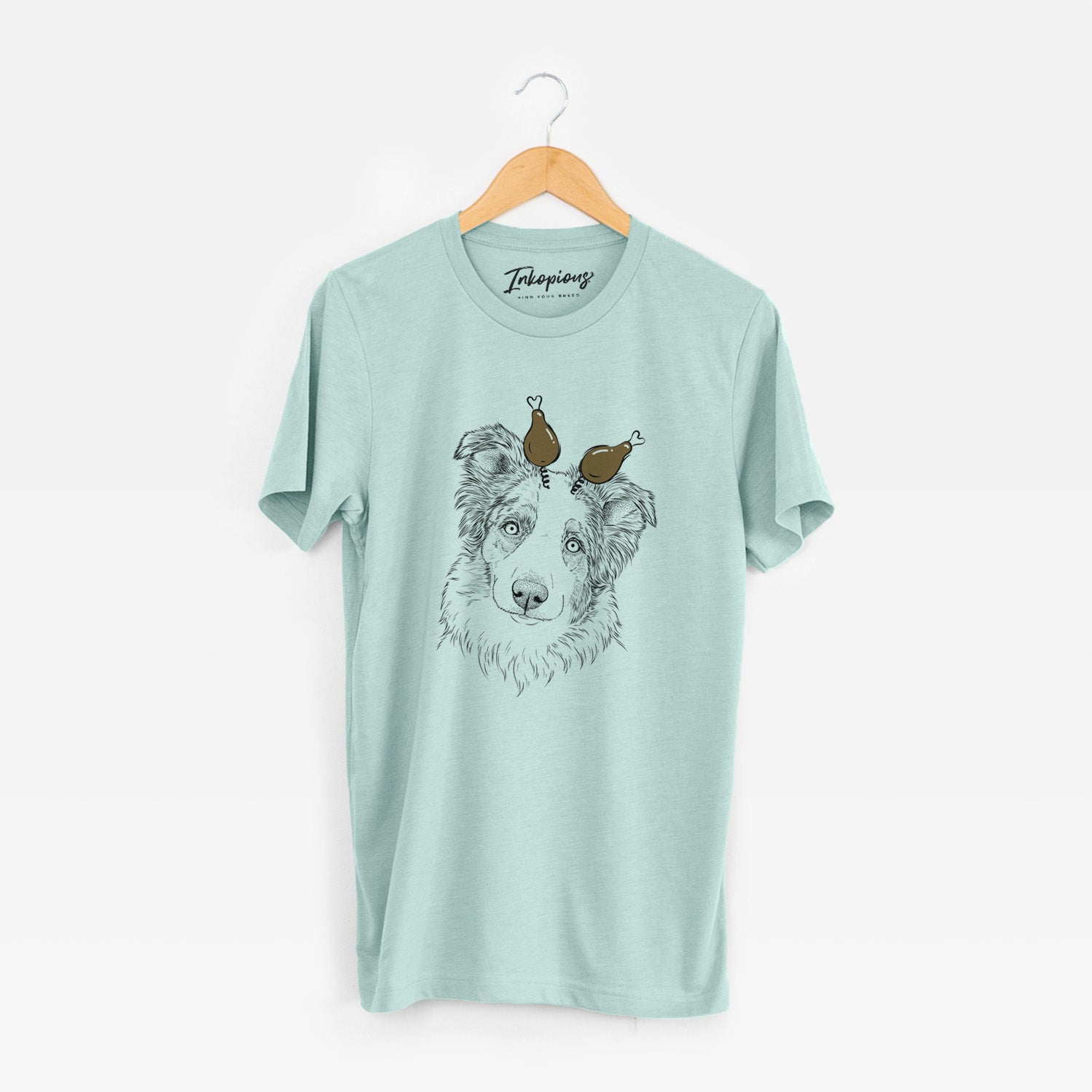 Thanksgiving HoneyBee the Miniature Australian Shepherd - Unisex Crewneck