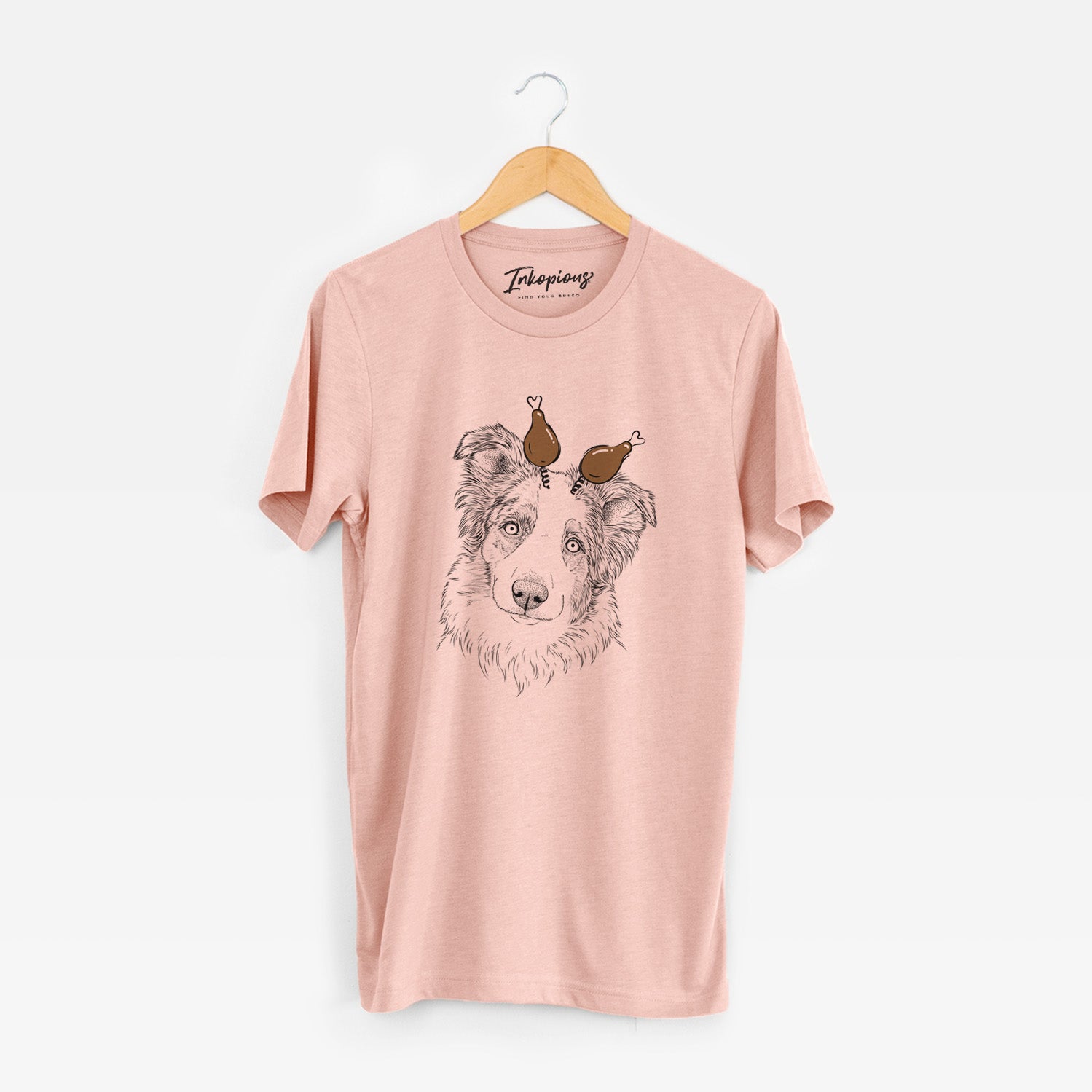 Thanksgiving HoneyBee the Miniature Australian Shepherd - Unisex Crewneck