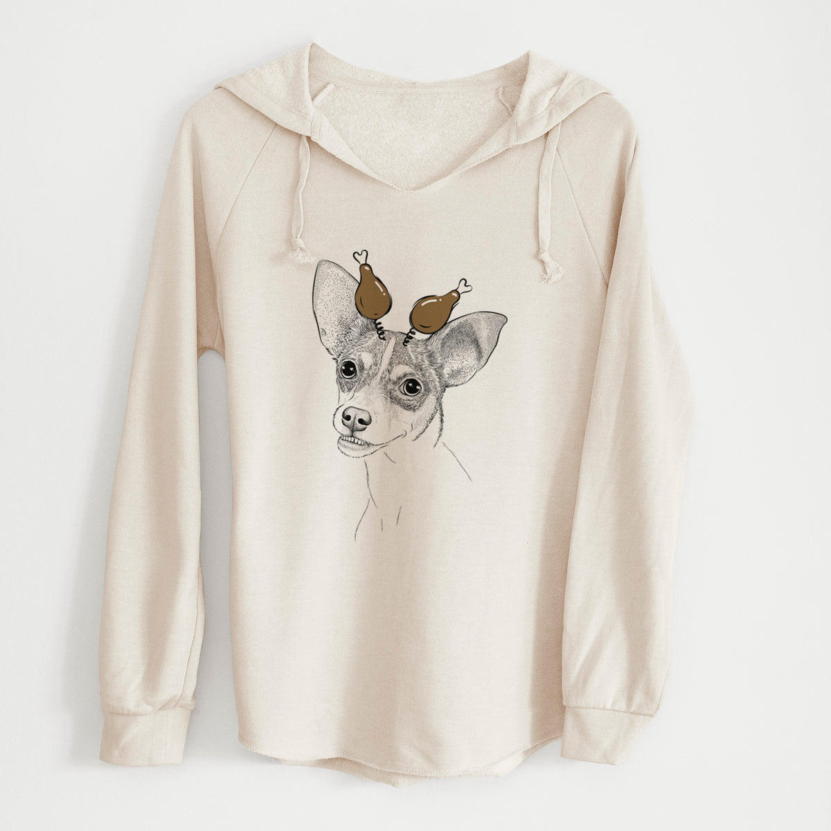 Thanksgiving Kailani the Chihuahua Mix - Cali Wave Hooded Sweatshirt