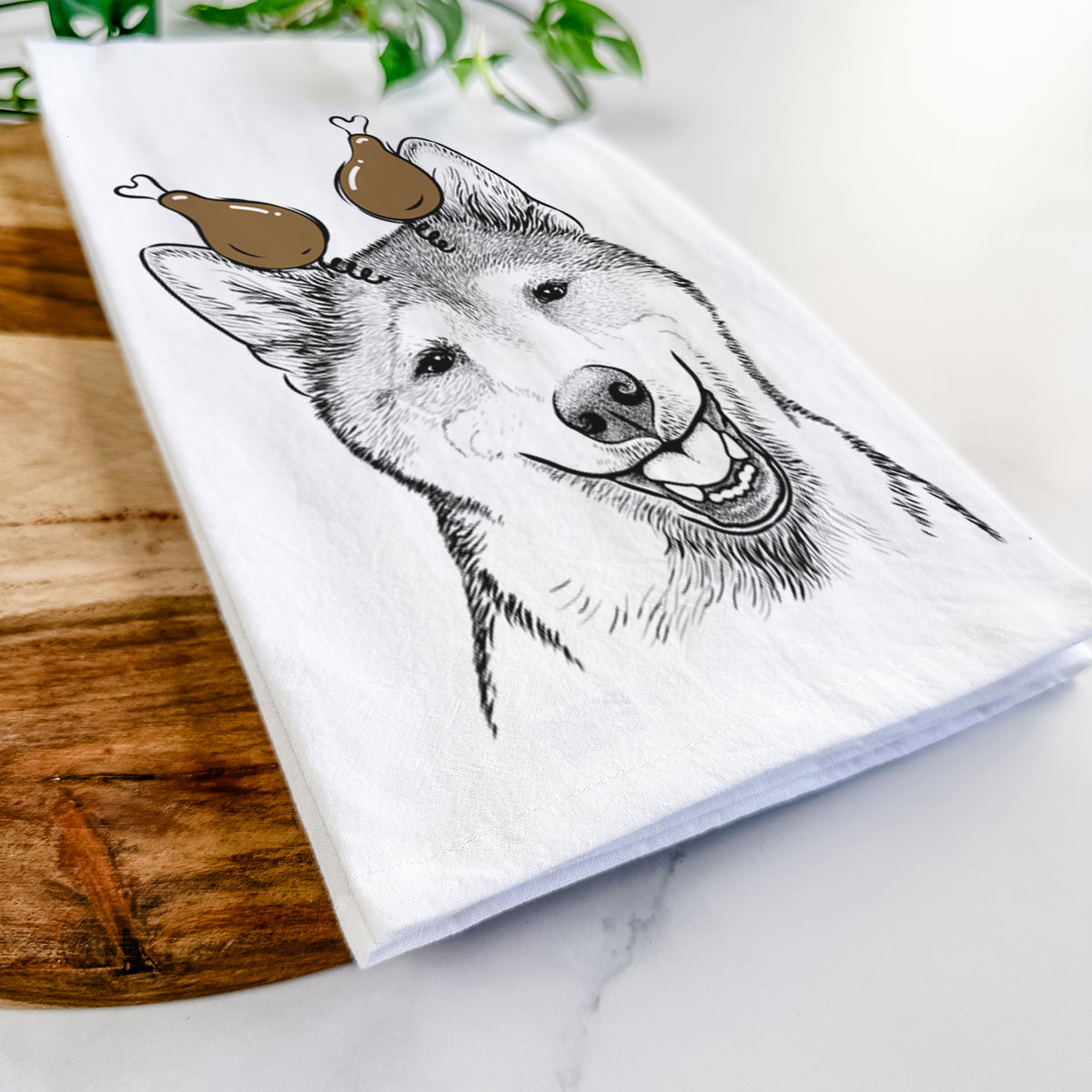 Koby the Shiba Inu Tea Towel