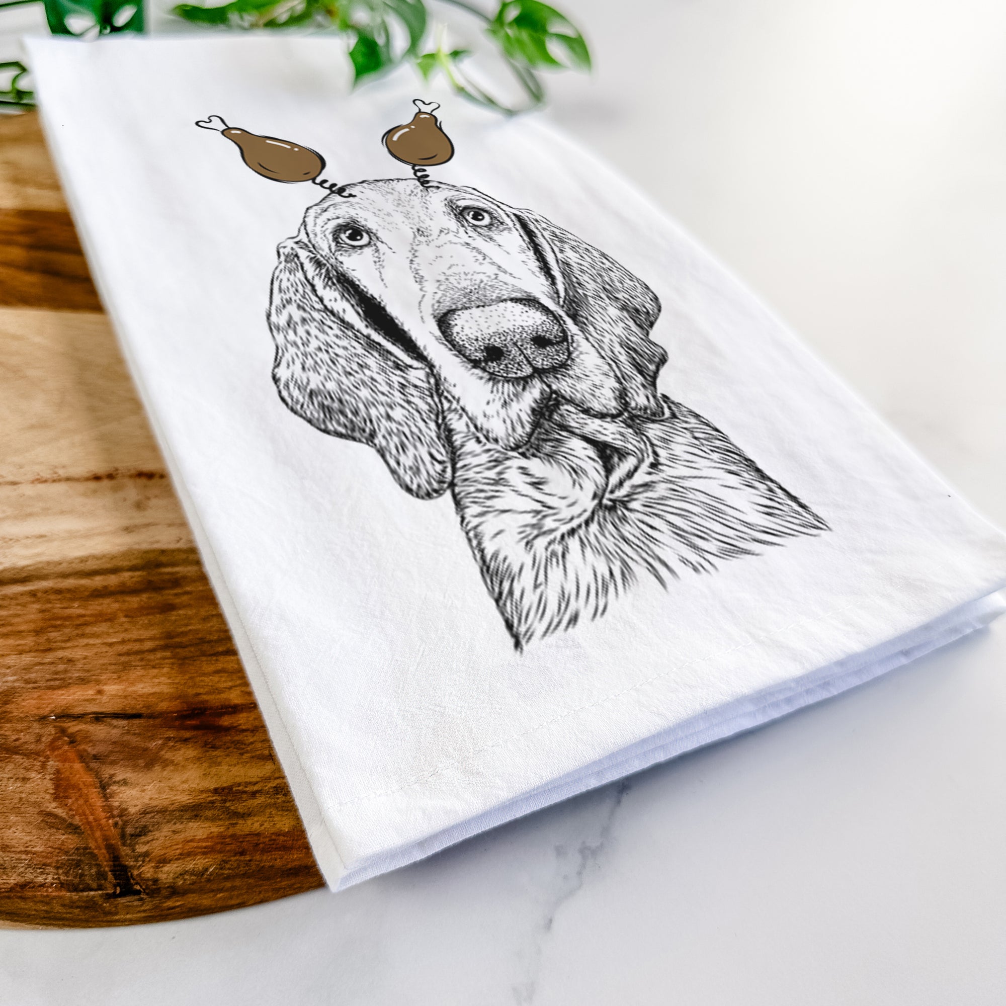 Kylie the Bracco Italiano Tea Towel