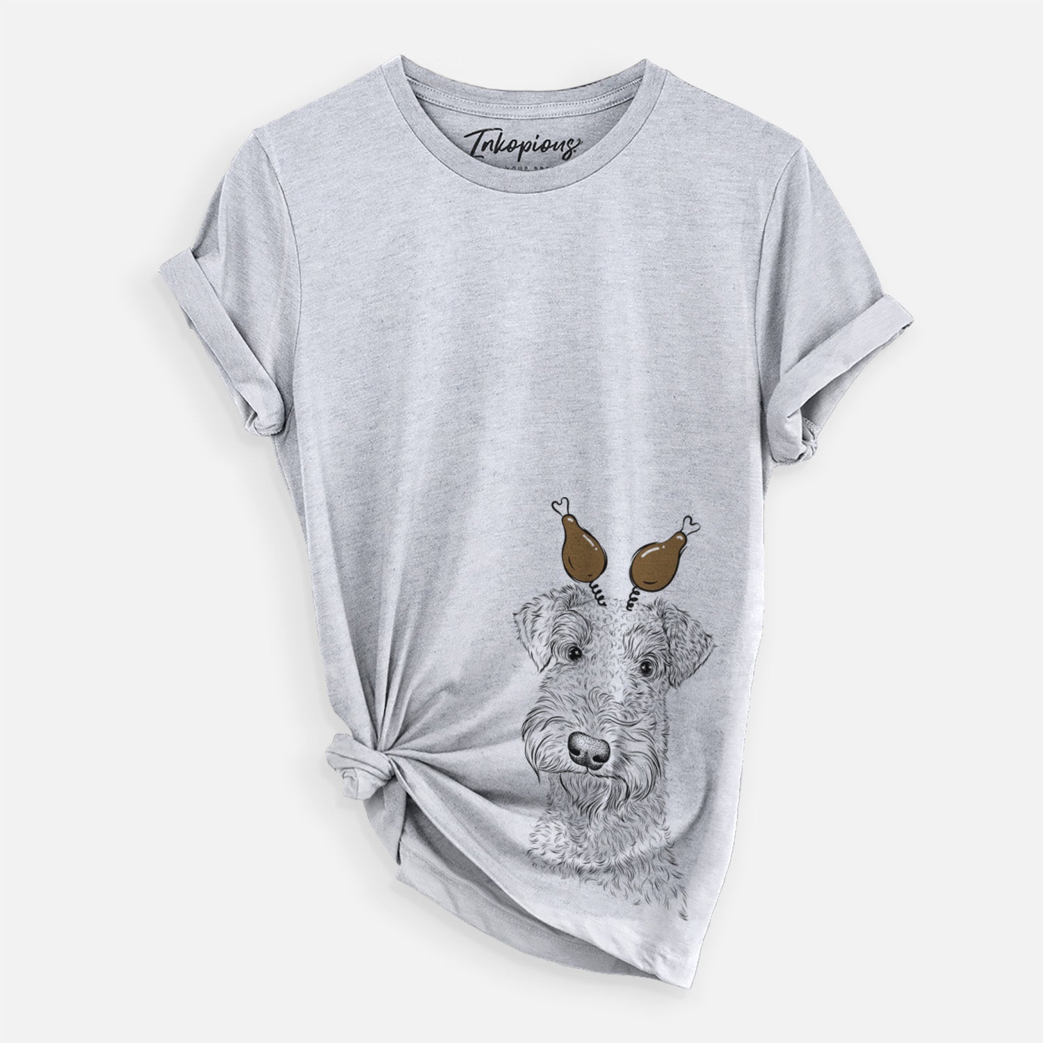 Thanksgiving Roc Haven Maggie May the Airedale Terrier - Unisex Crewneck