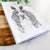 Red the English Springer Spaniel Tea Towel