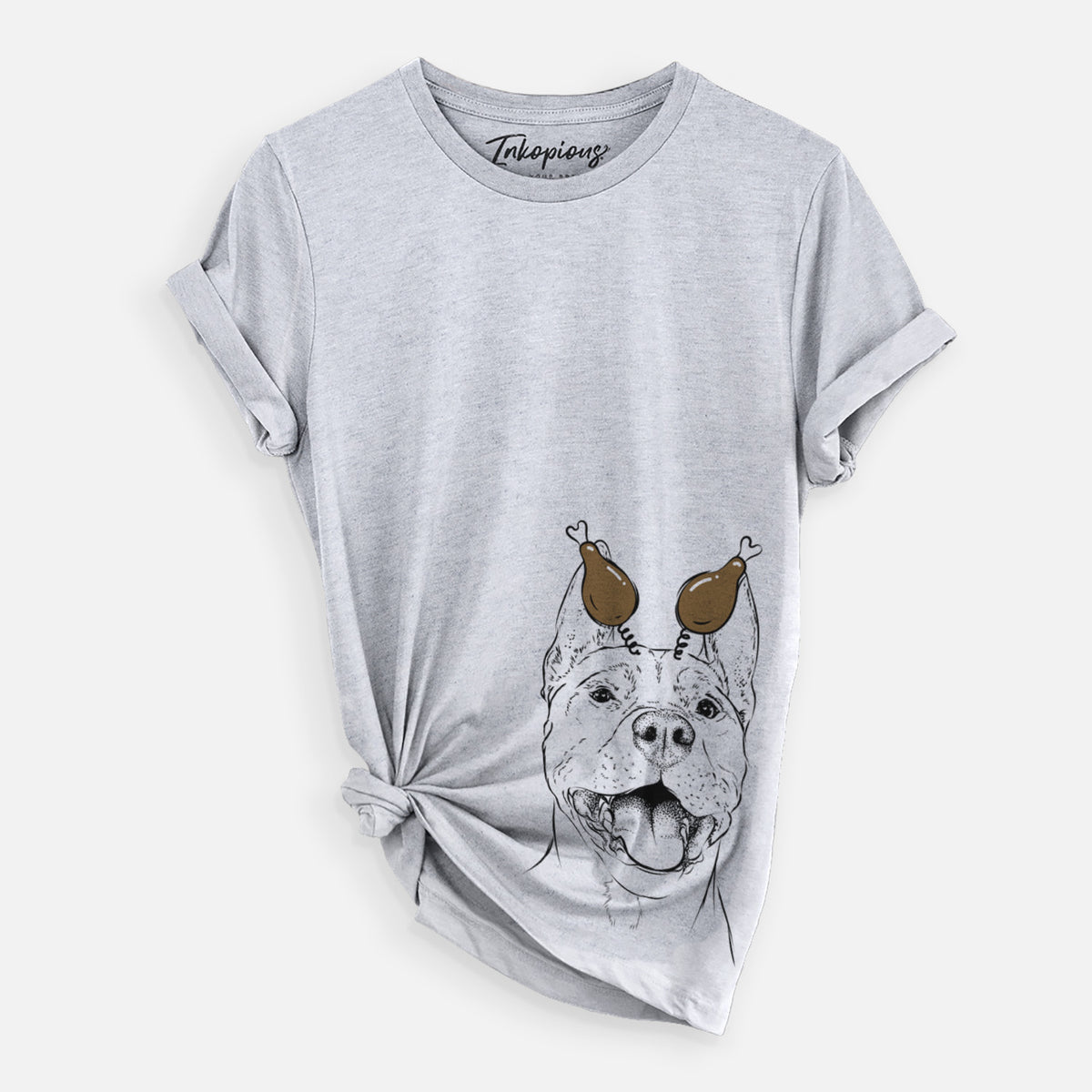 Thanksgiving Wally the Pitbull - Unisex Crewneck