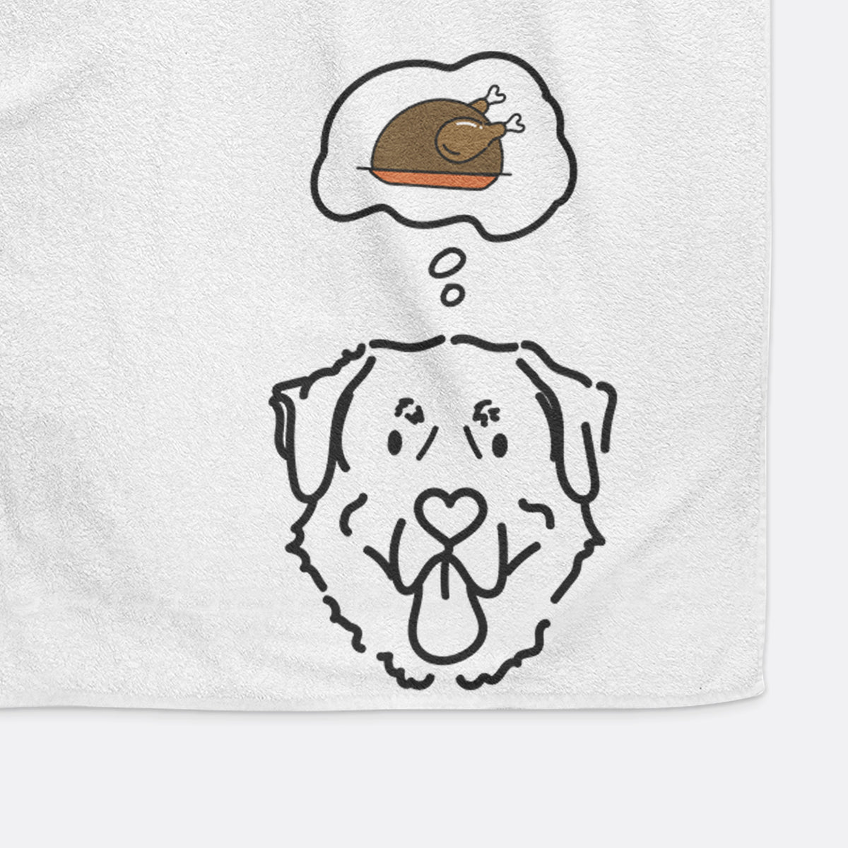 Turkey Thoughts Anatolian Shepherd - Batu - Decorative Hand Towel