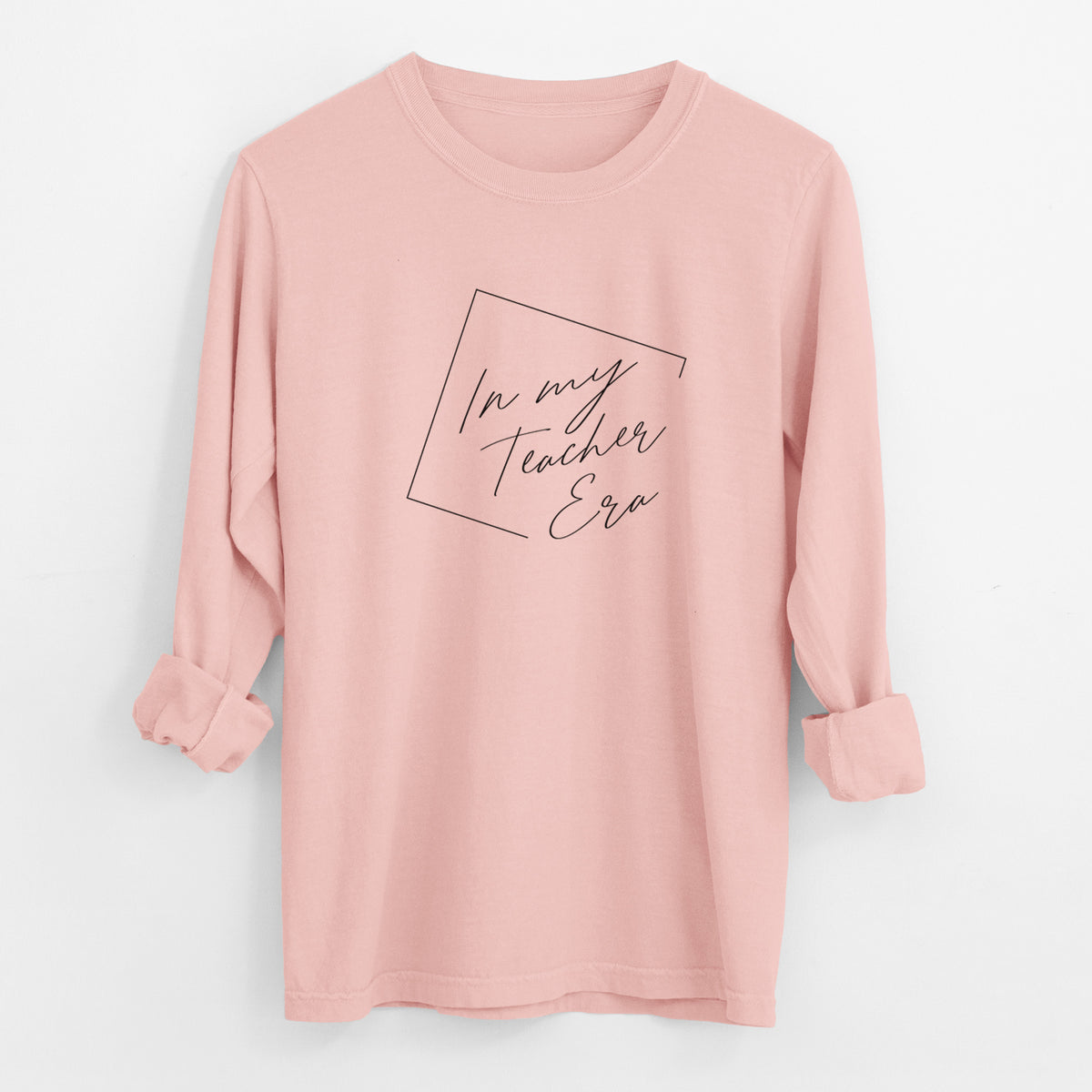 In My Teacher Era - Men's Heavyweight 100% Cotton Long Sleeve