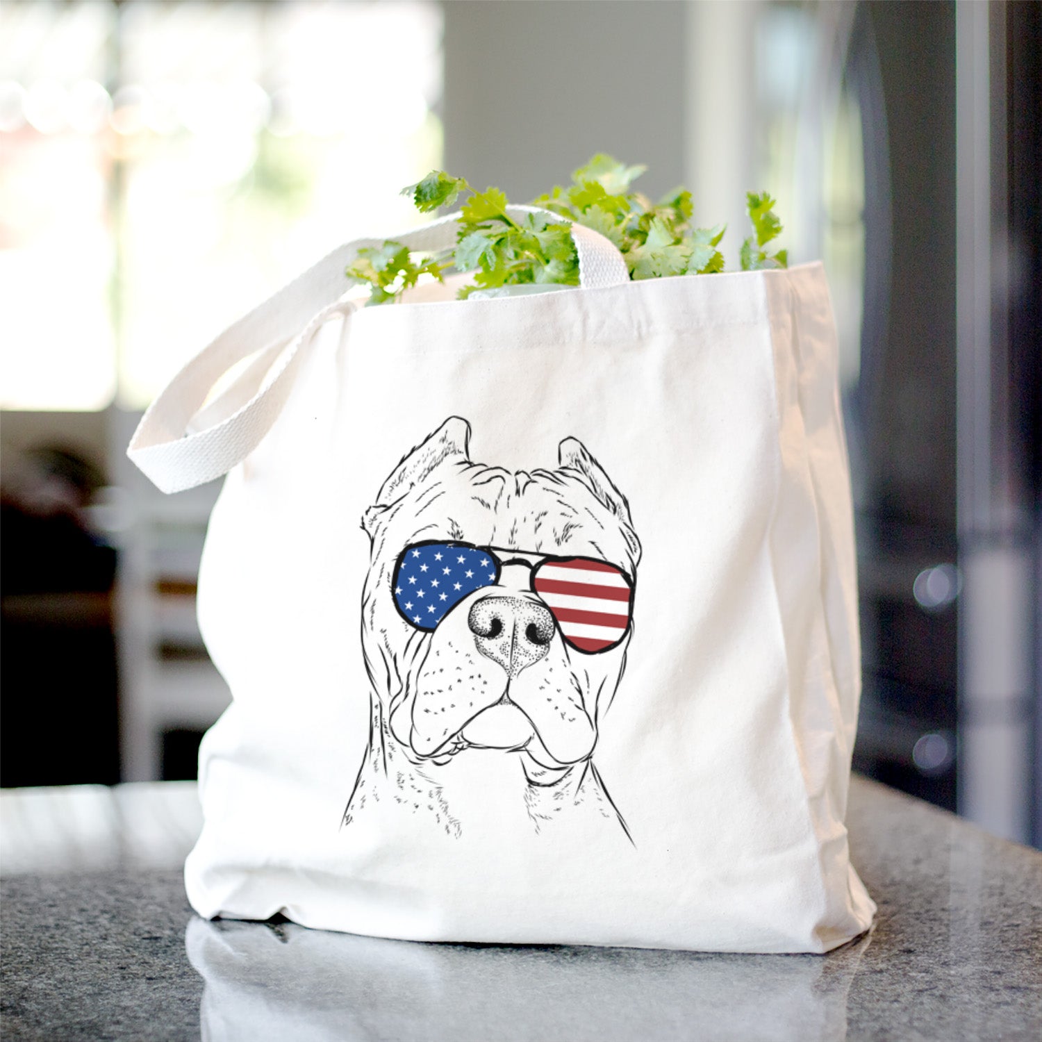 Bam Bam the Pitbull - Tote Bag