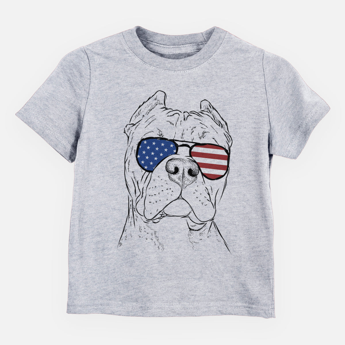 USA Bam Bam the Pitbull - Kids/Youth/Toddler Shirt