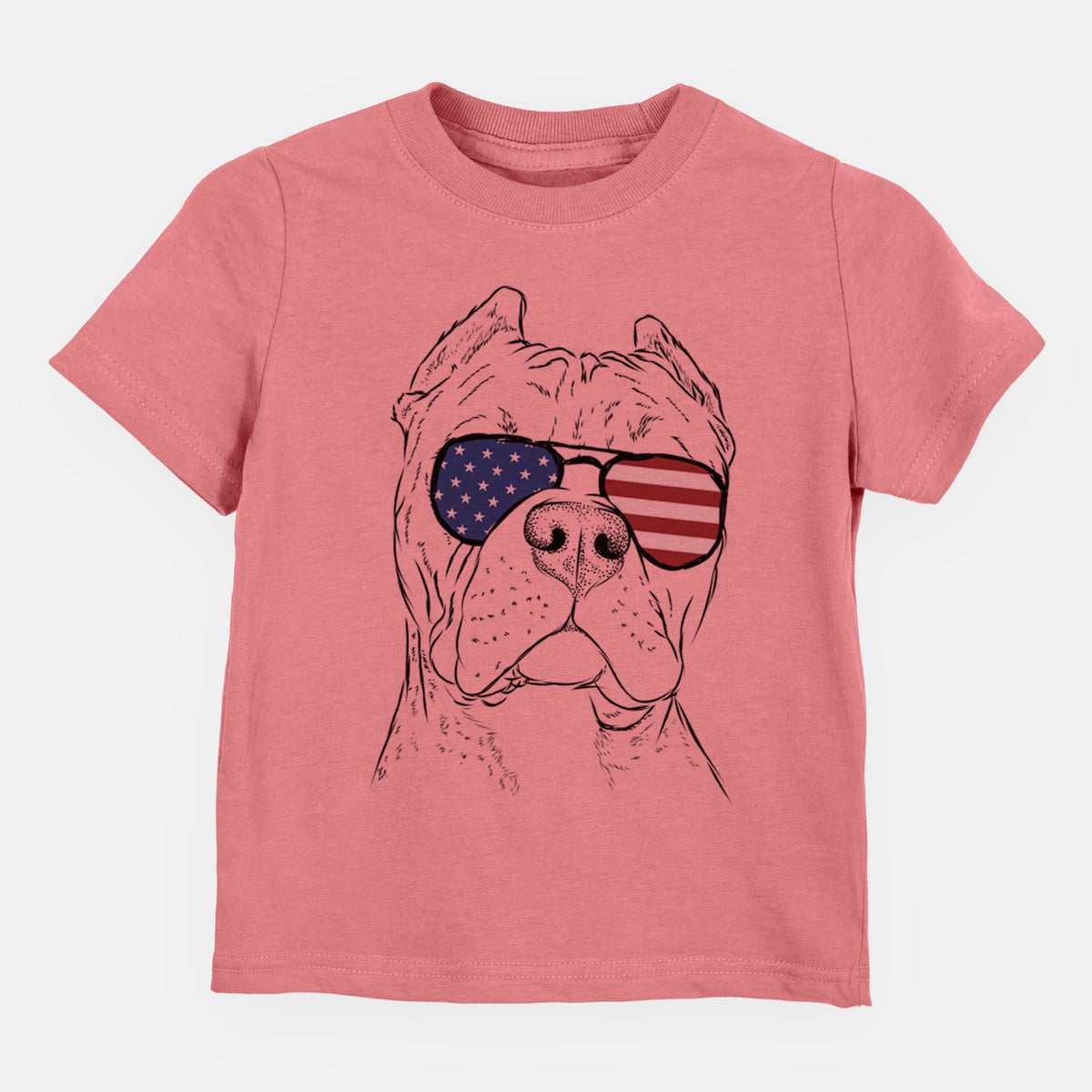 USA Bam Bam the Pitbull - Kids/Youth/Toddler Shirt