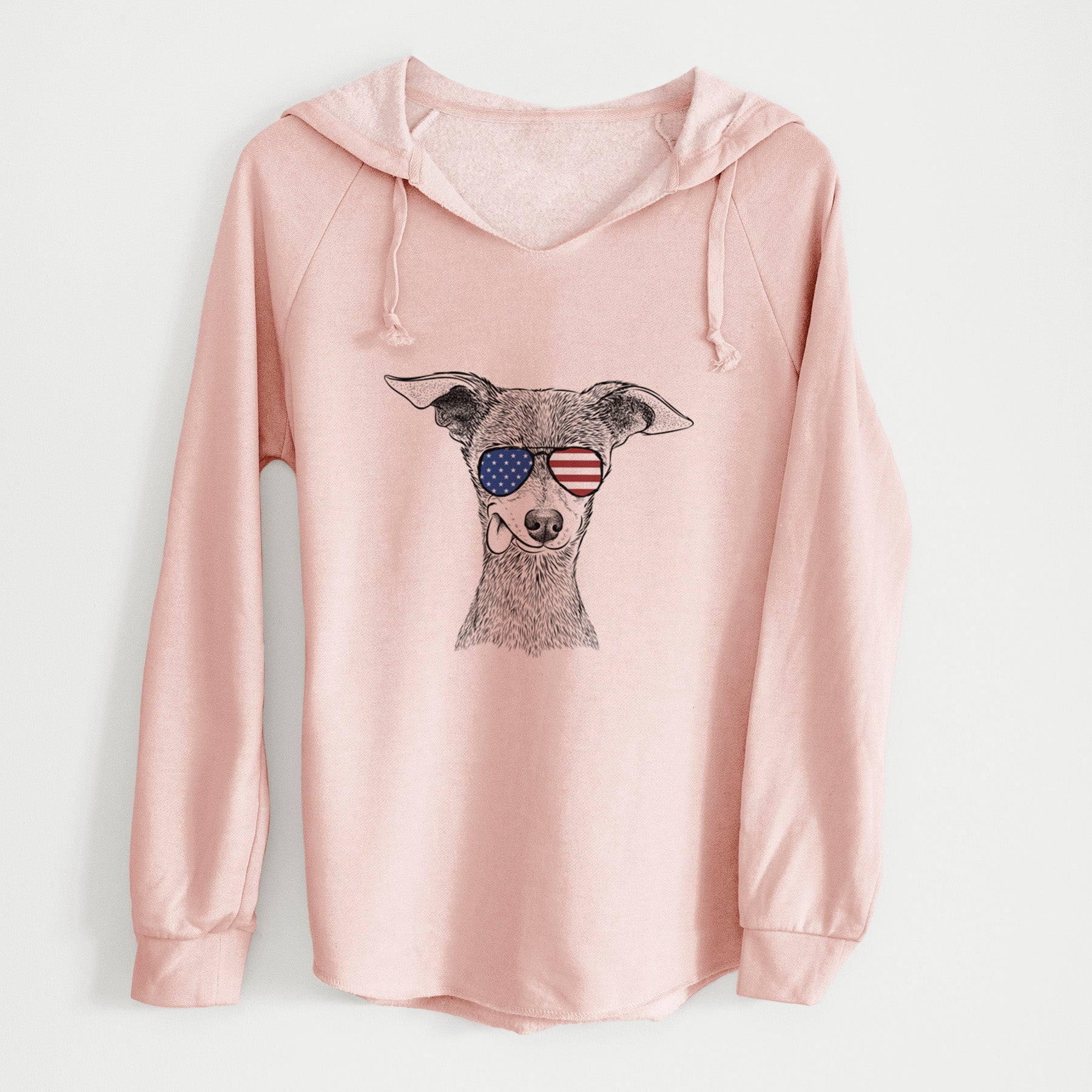 USA Bebe the Chihuahua - Cali Wave Hooded Sweatshirt