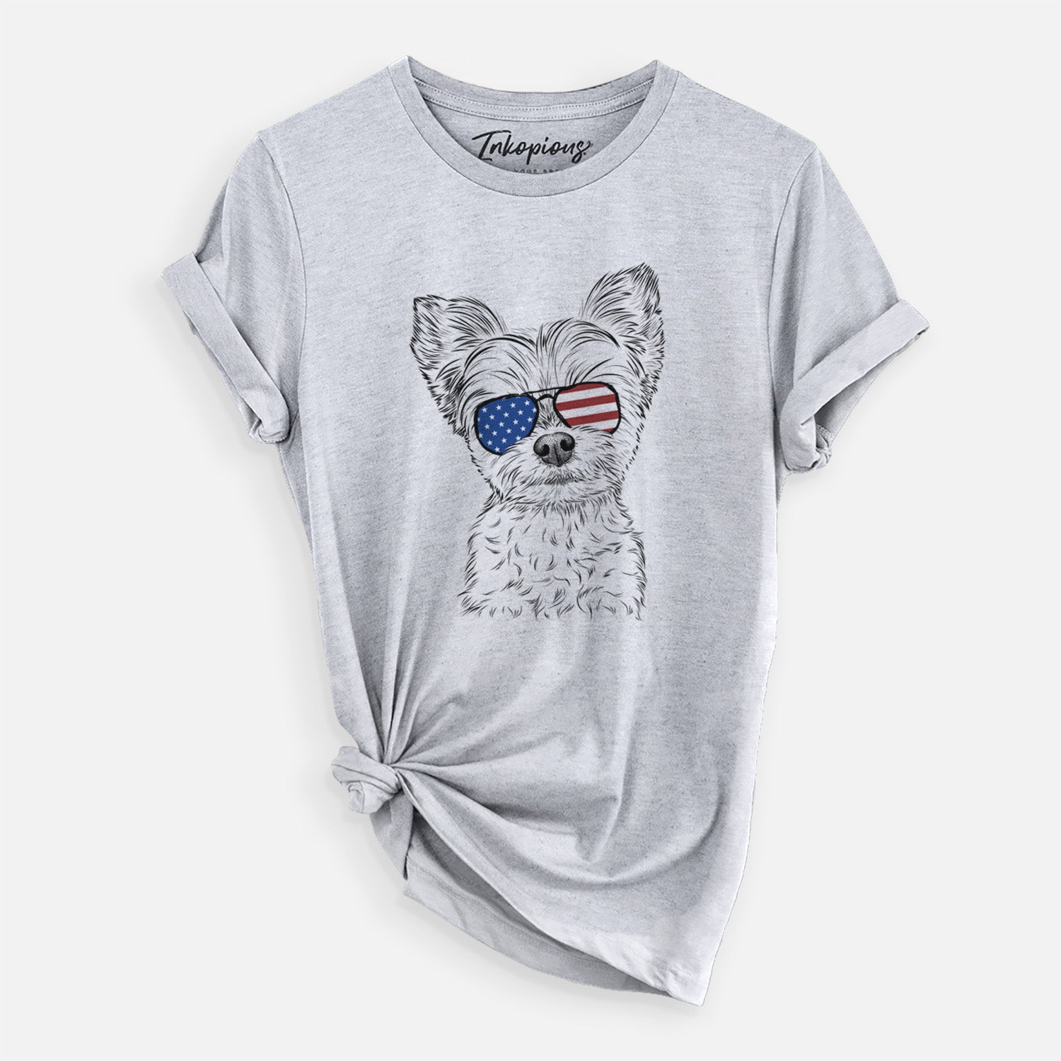 USA Chance the Yapper the Yorkshire Terrier - Unisex Crewneck