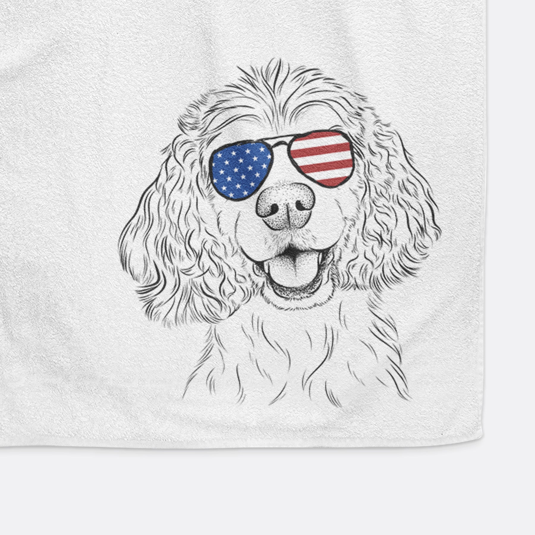 Cricket the American Cocker Spaniel Premium Hand Towel