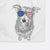 Frida Doggo the Rescue Terrier Mix Premium Hand Towel