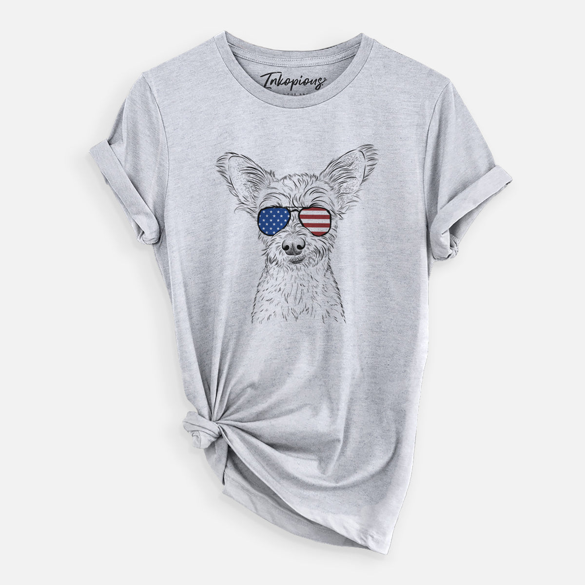 USA Heidi the Schnauzer Mix - Unisex Crewneck