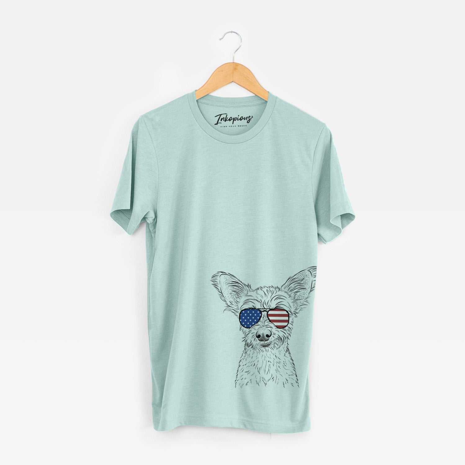 USA Heidi the Schnauzer Mix - Unisex Crewneck