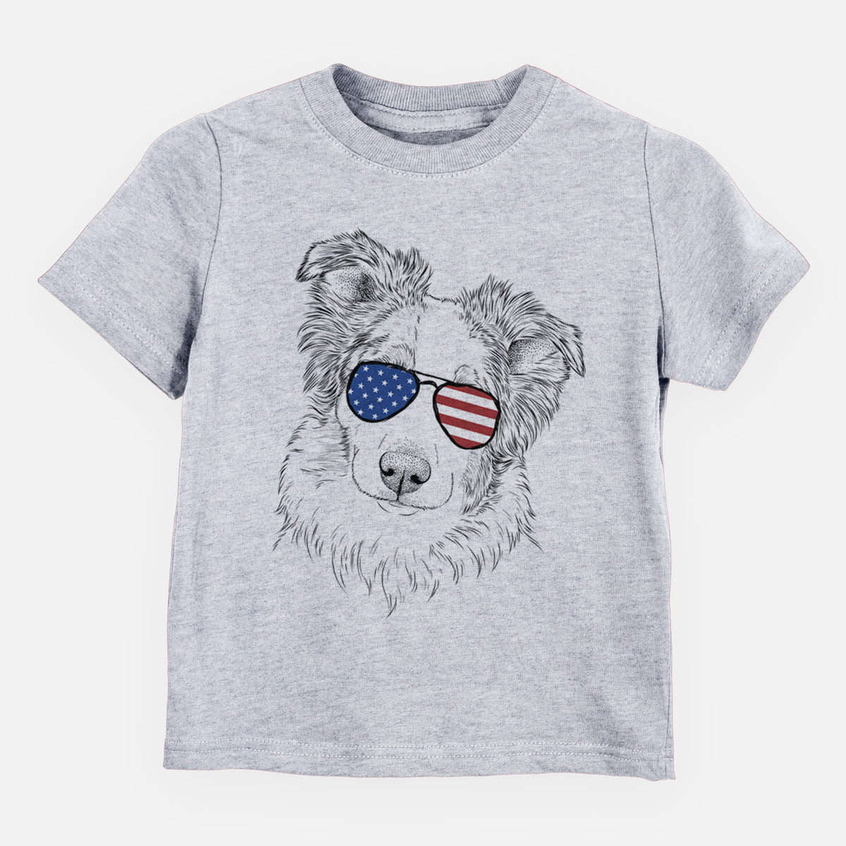 USA HoneyBee the Miniature Australian Shepherd - Kids/Youth/Toddler Shirt
