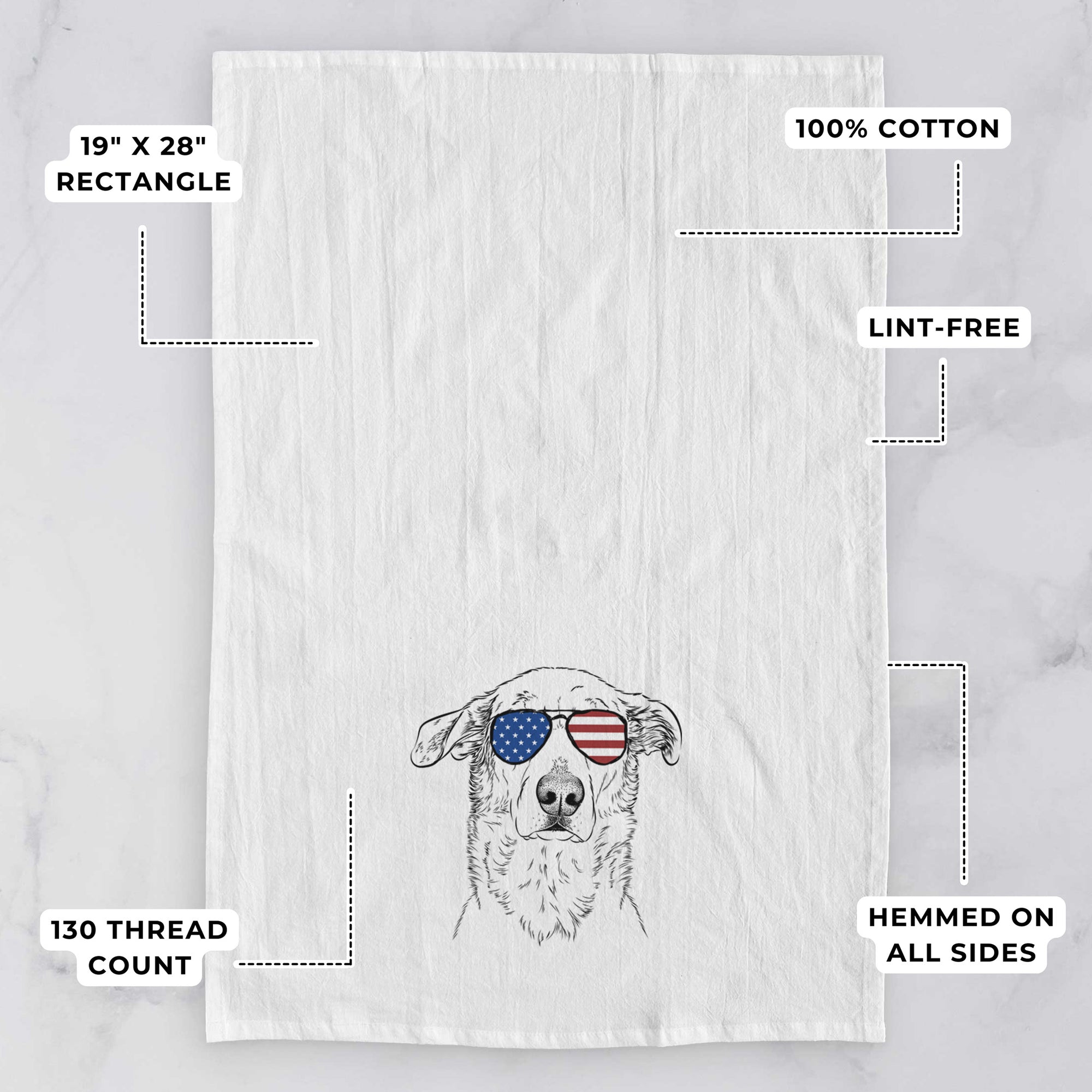 Hurricane the Chinook Tea Towel