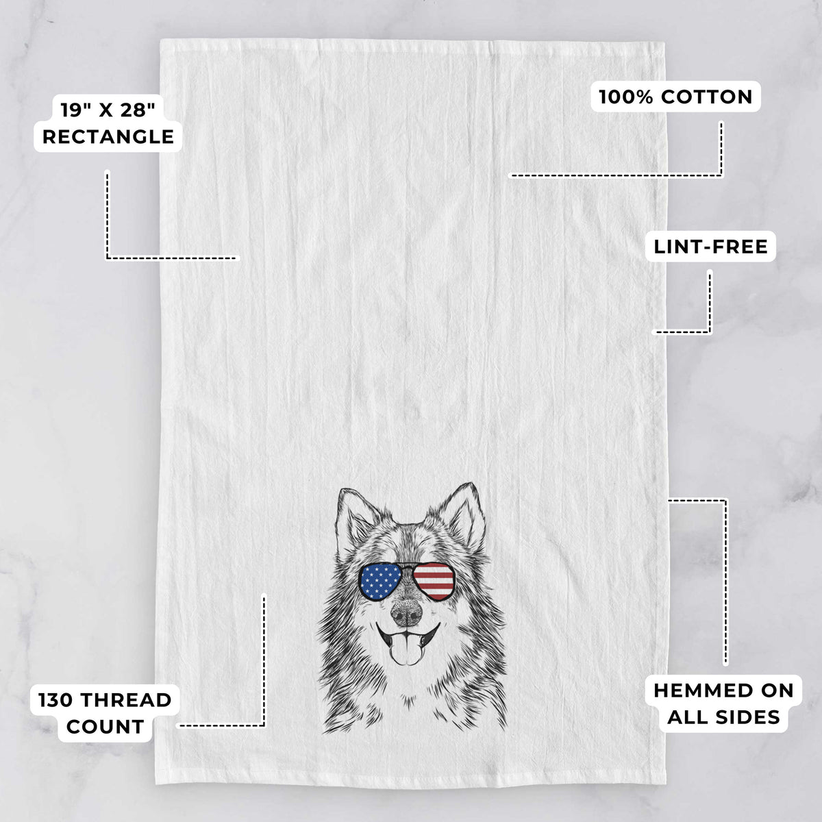 Iben the Utonagan Tea Towel