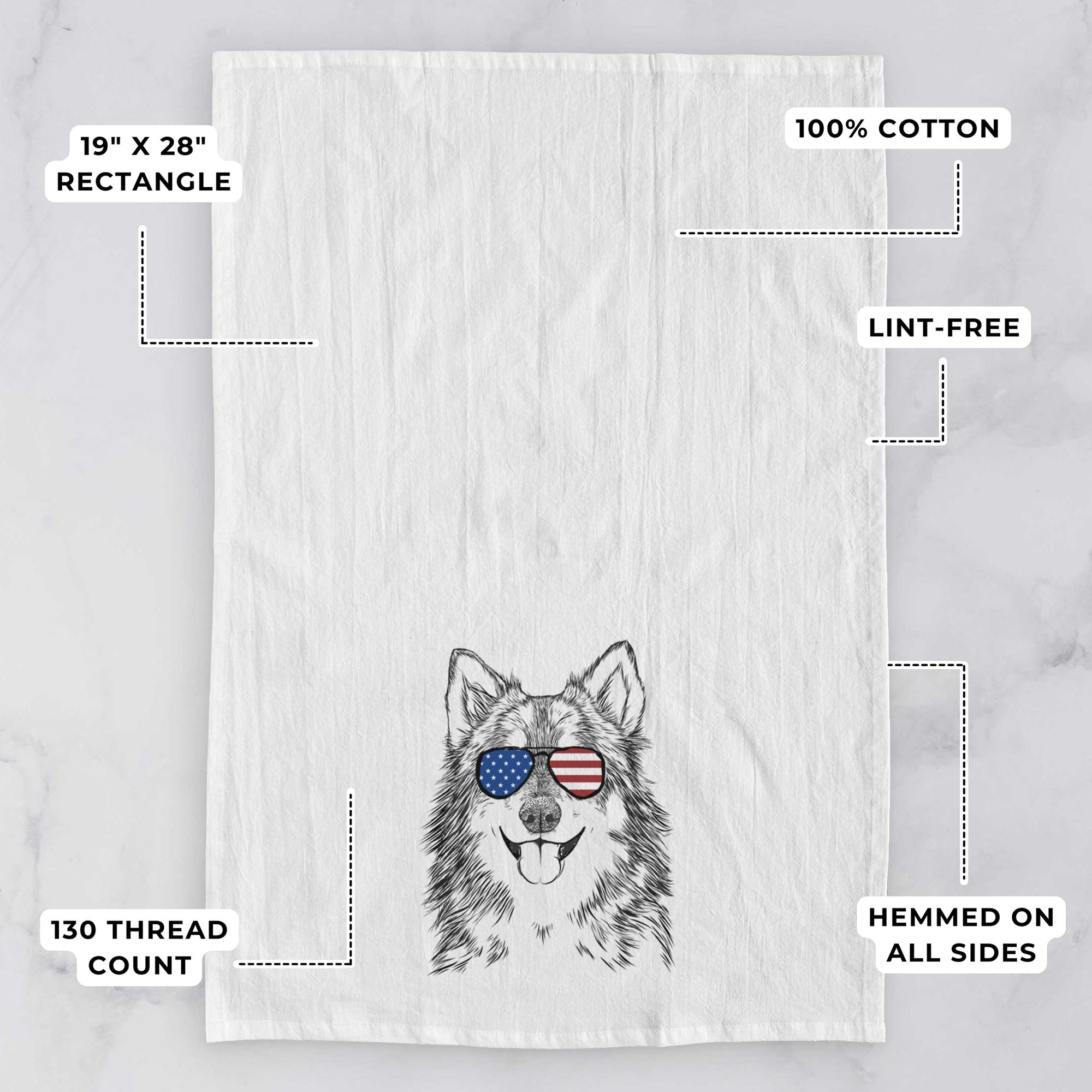 Iben the Utonagan Tea Towel