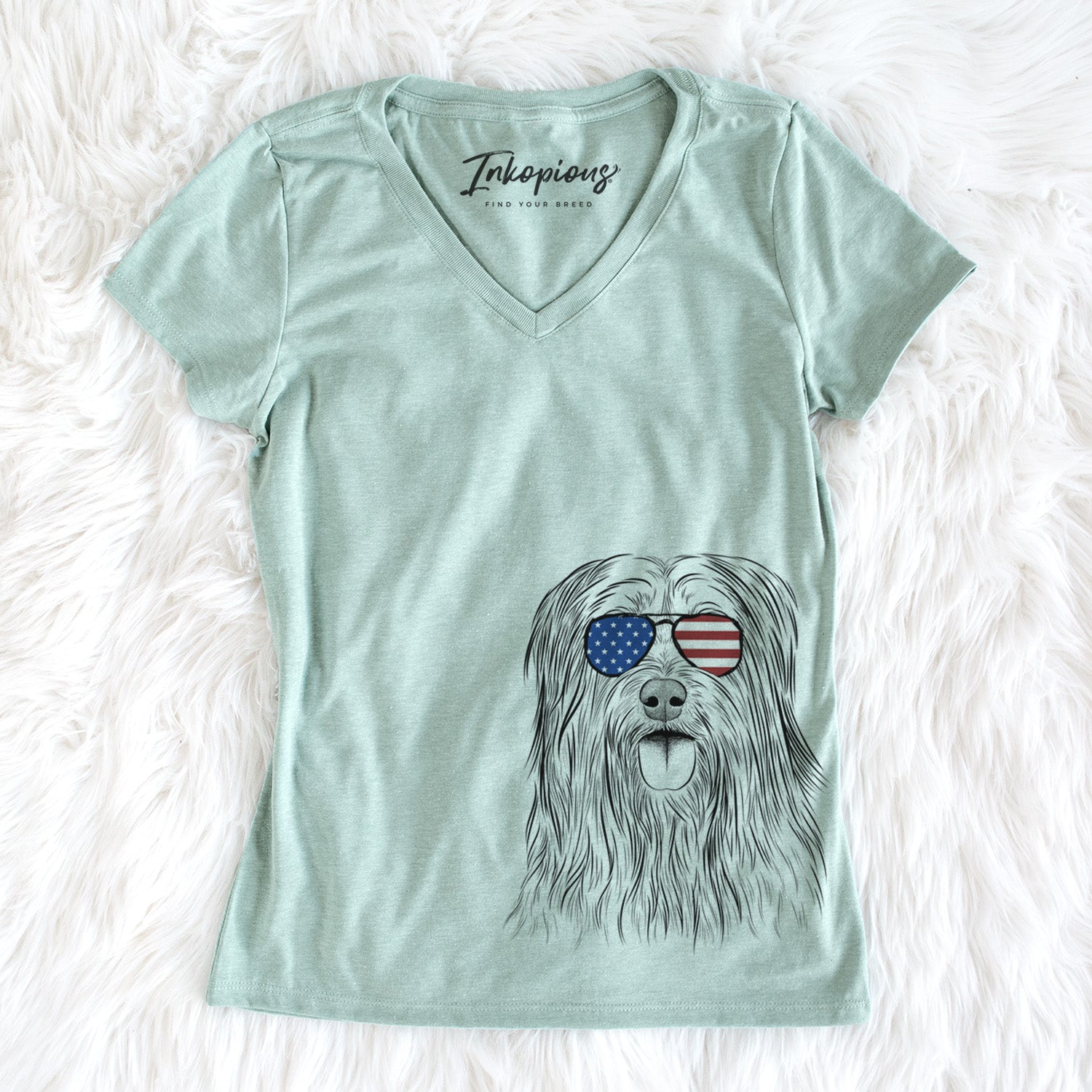 USA Indy the Korean Sapsali - Women's Perfect V-neck Shirt